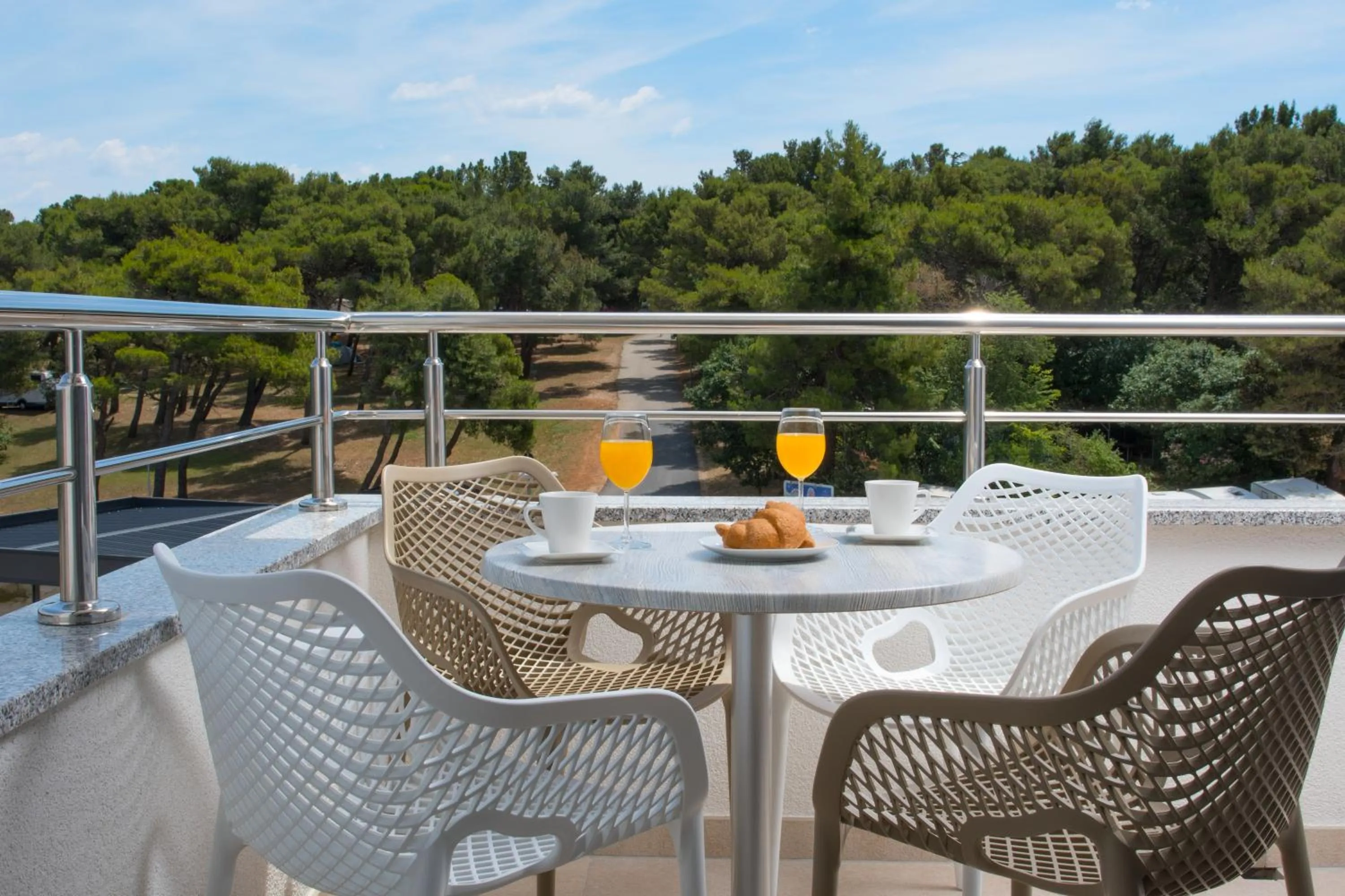 Balcony/Terrace in Aparthotel Punta Blu - POOL & SPA