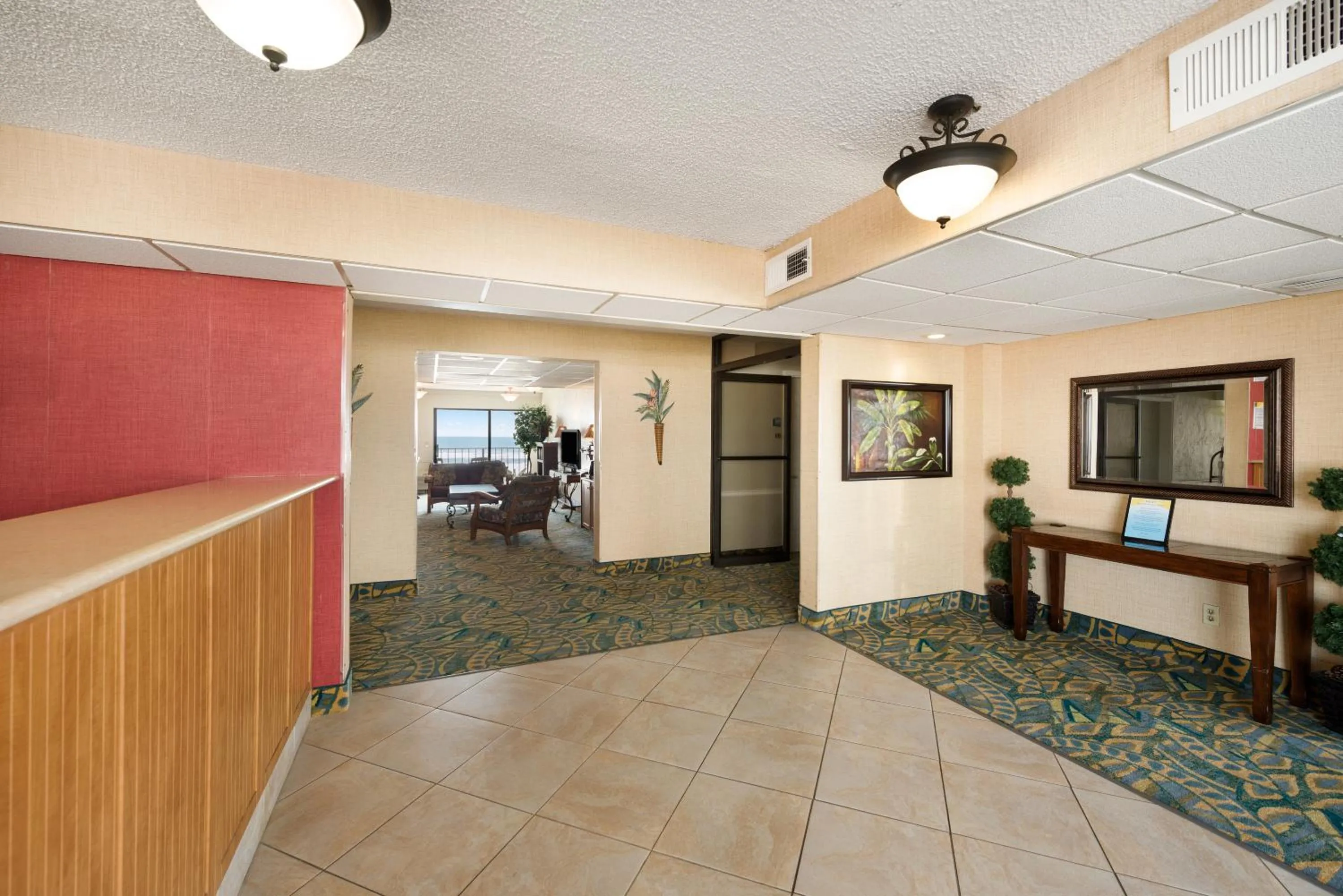 Lobby or reception in Days Inn by Wyndham Daytona Oceanfront