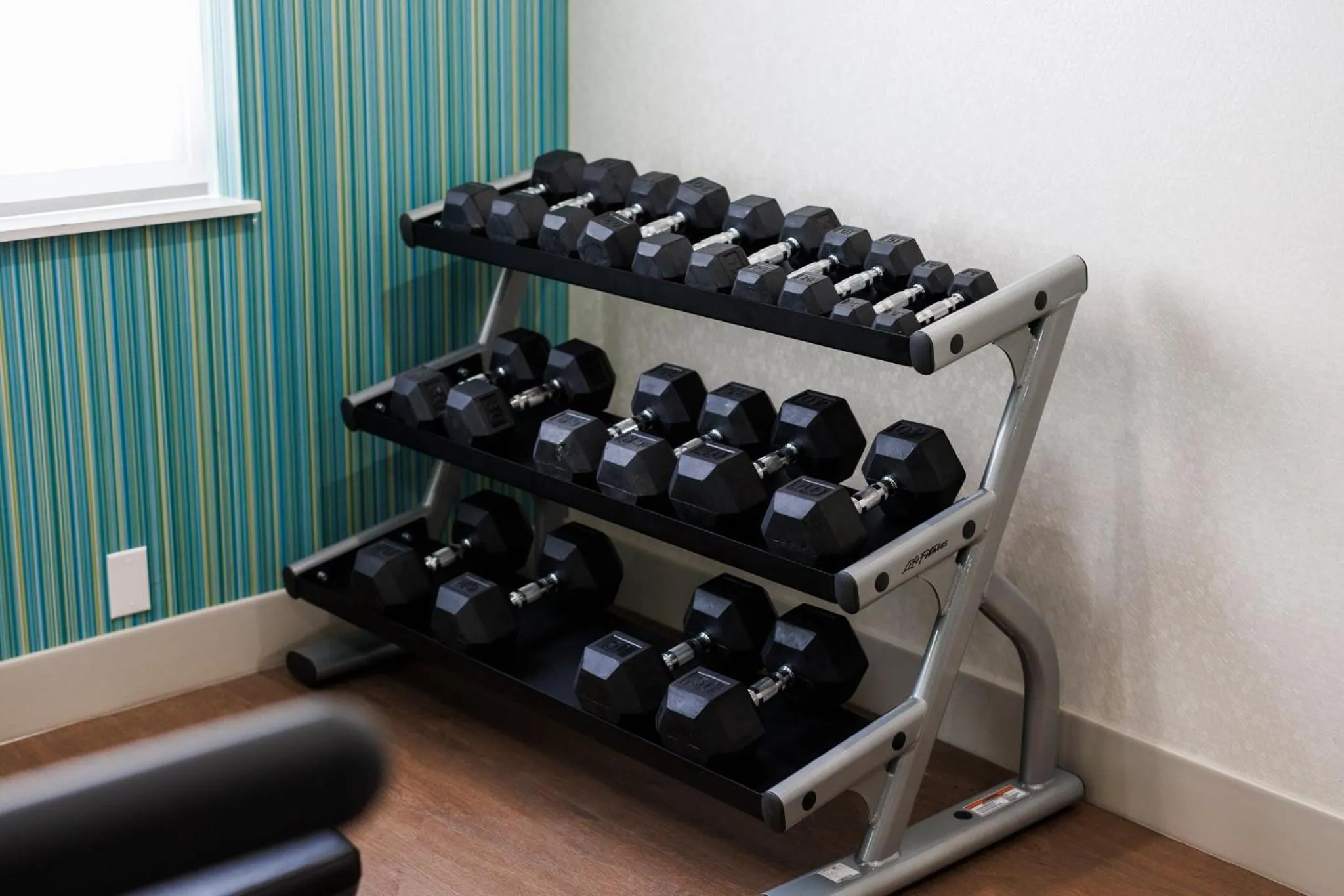 Fitness centre/facilities in Holiday Inn Express & Suites Mountain View Silicon Valley by IHG