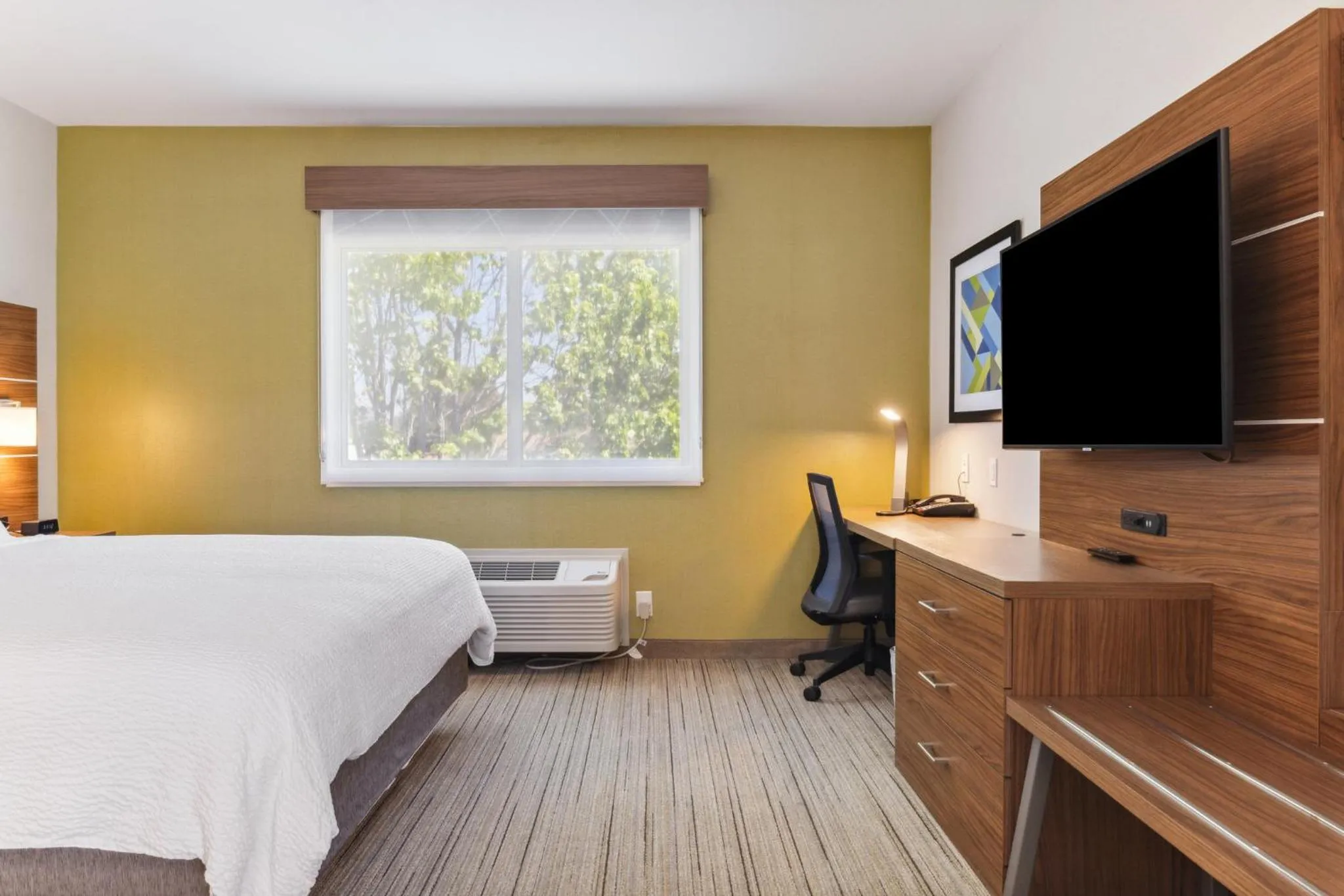 Photo of the whole room, Bed in Holiday Inn Express & Suites Mountain View Silicon Valley by IHG