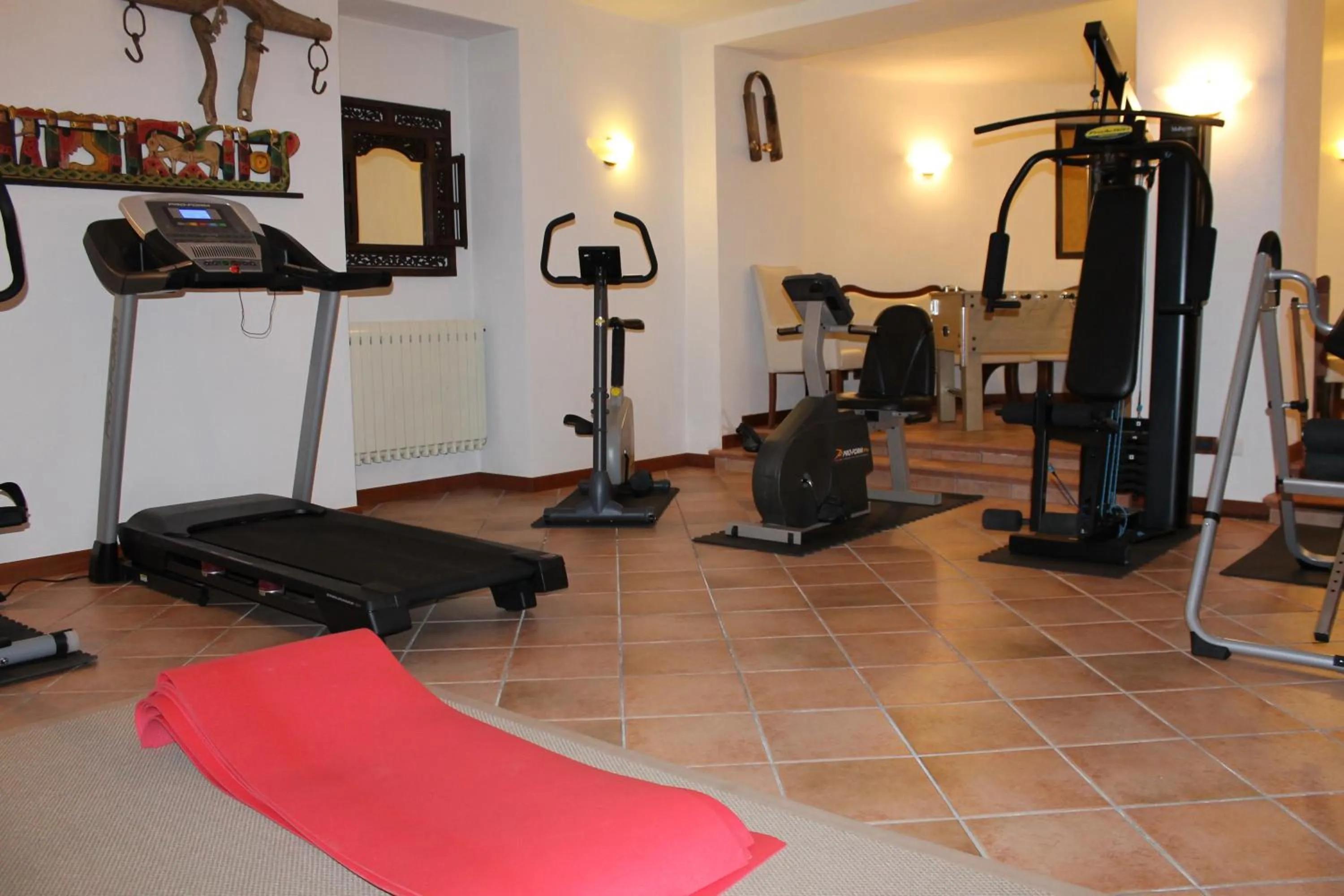Fitness centre/facilities in Grand Hotel Principe