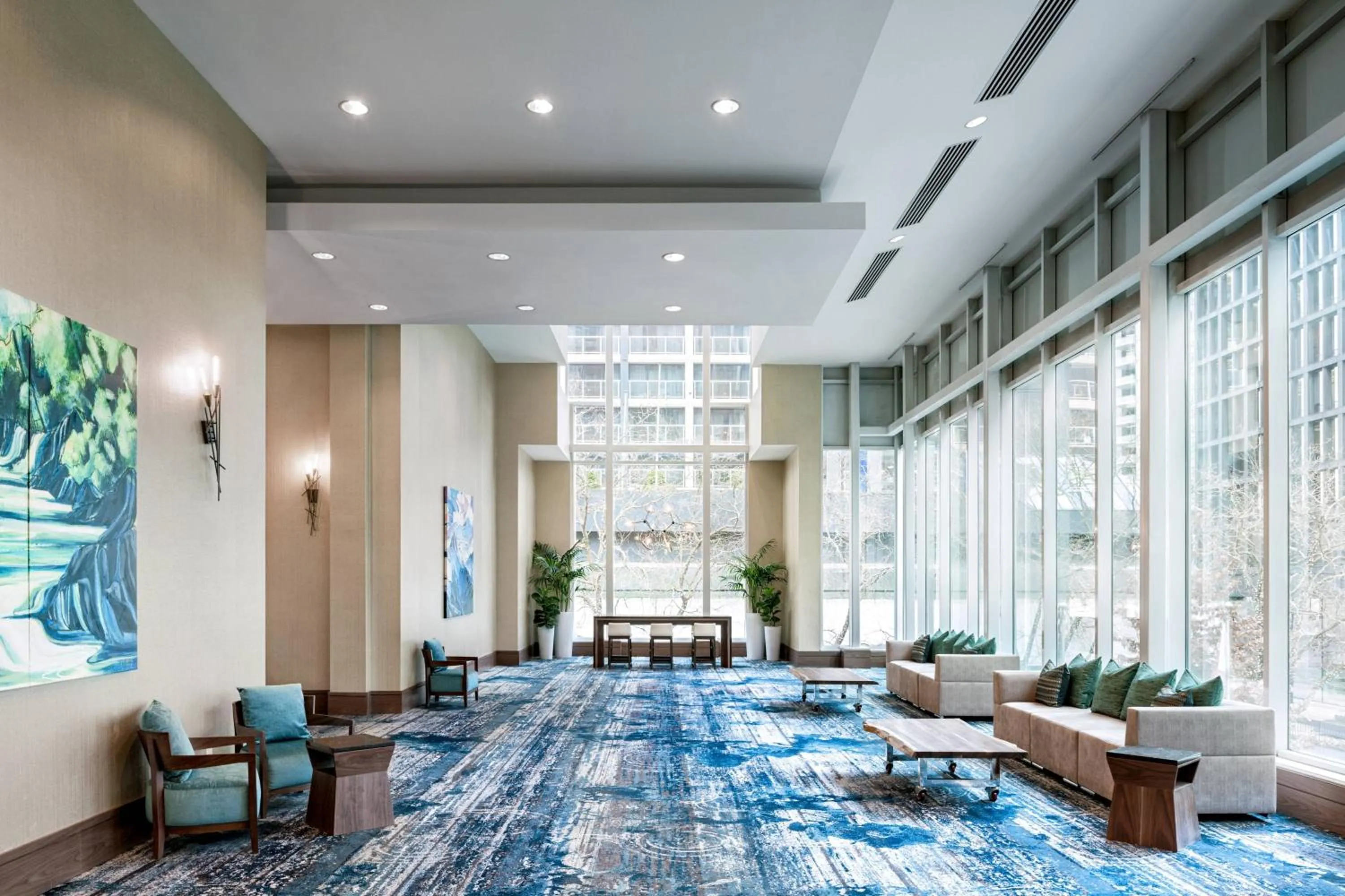 Meeting/conference room in Vancouver Marriott Pinnacle Downtown Hotel