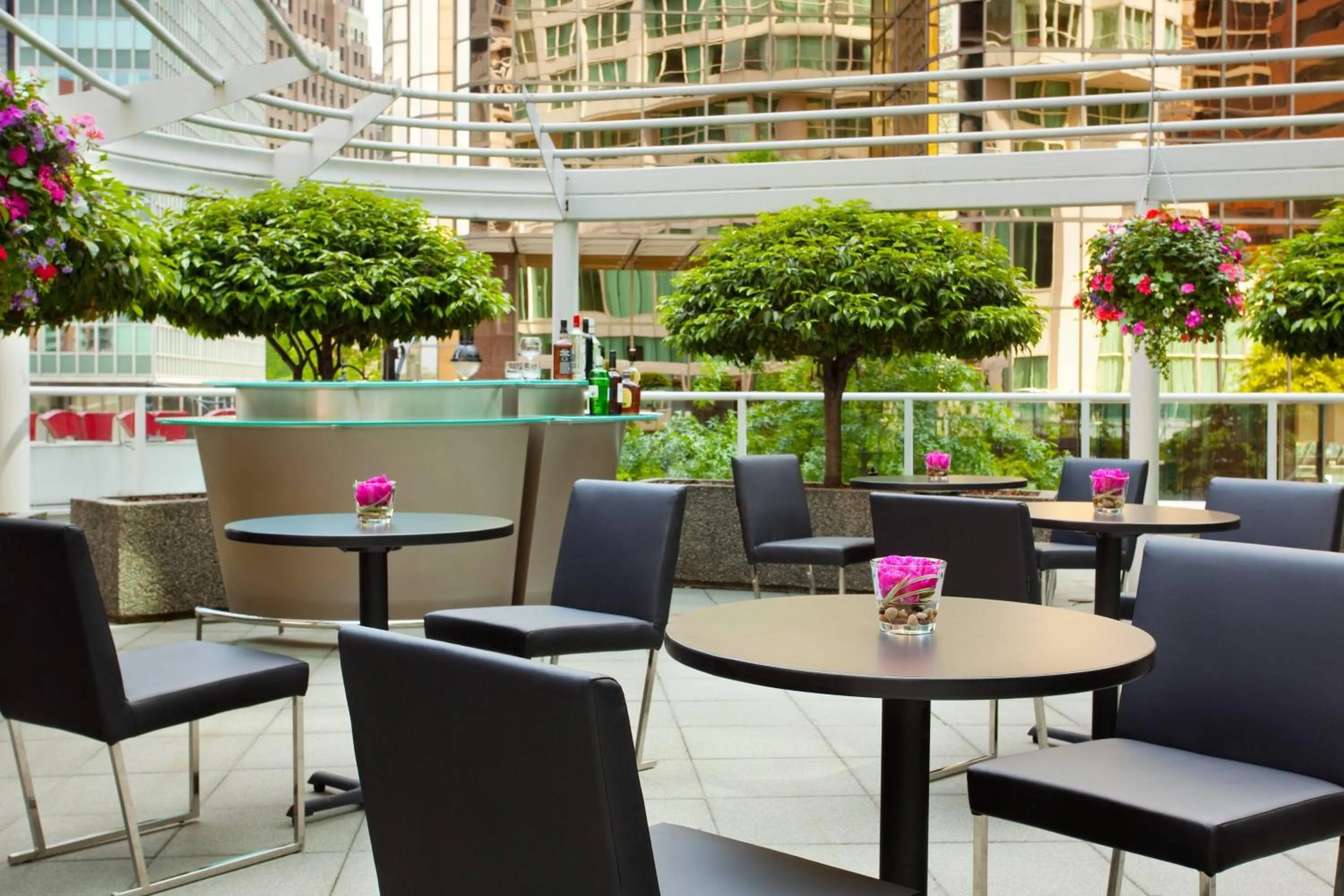 Lobby or reception in Vancouver Marriott Pinnacle Downtown Hotel