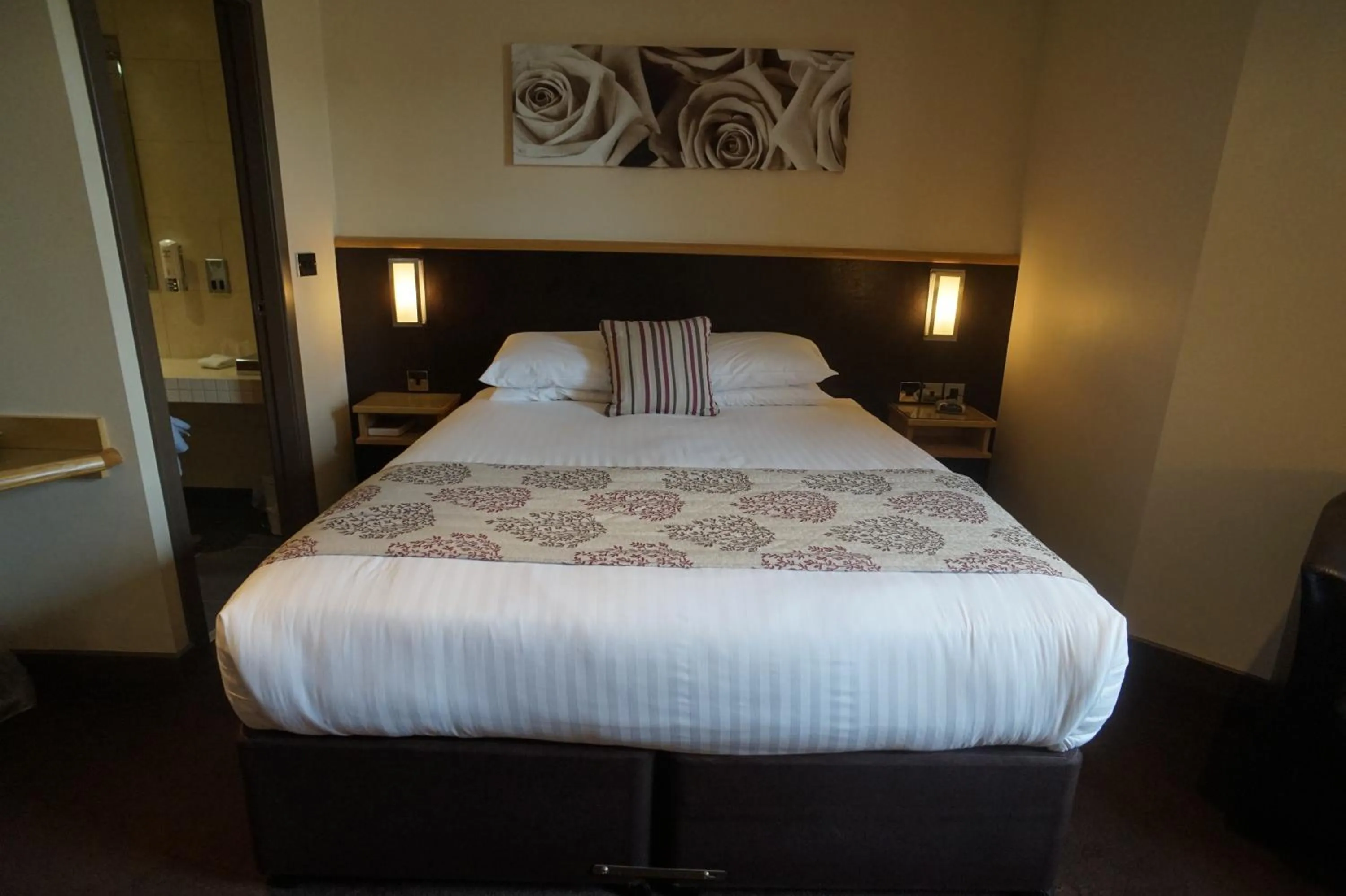 Bed in Damon’s Hotel