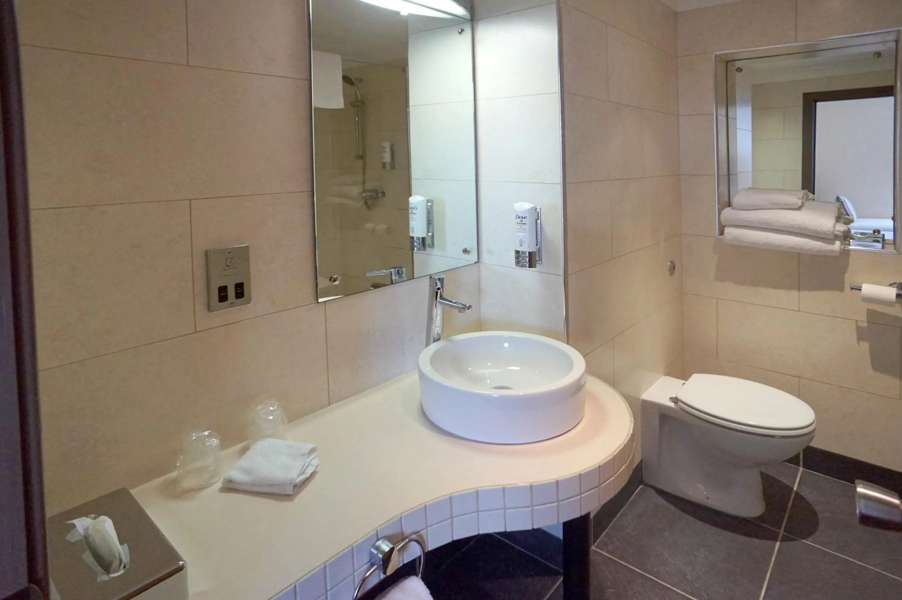 Bathroom in Damon’s Hotel