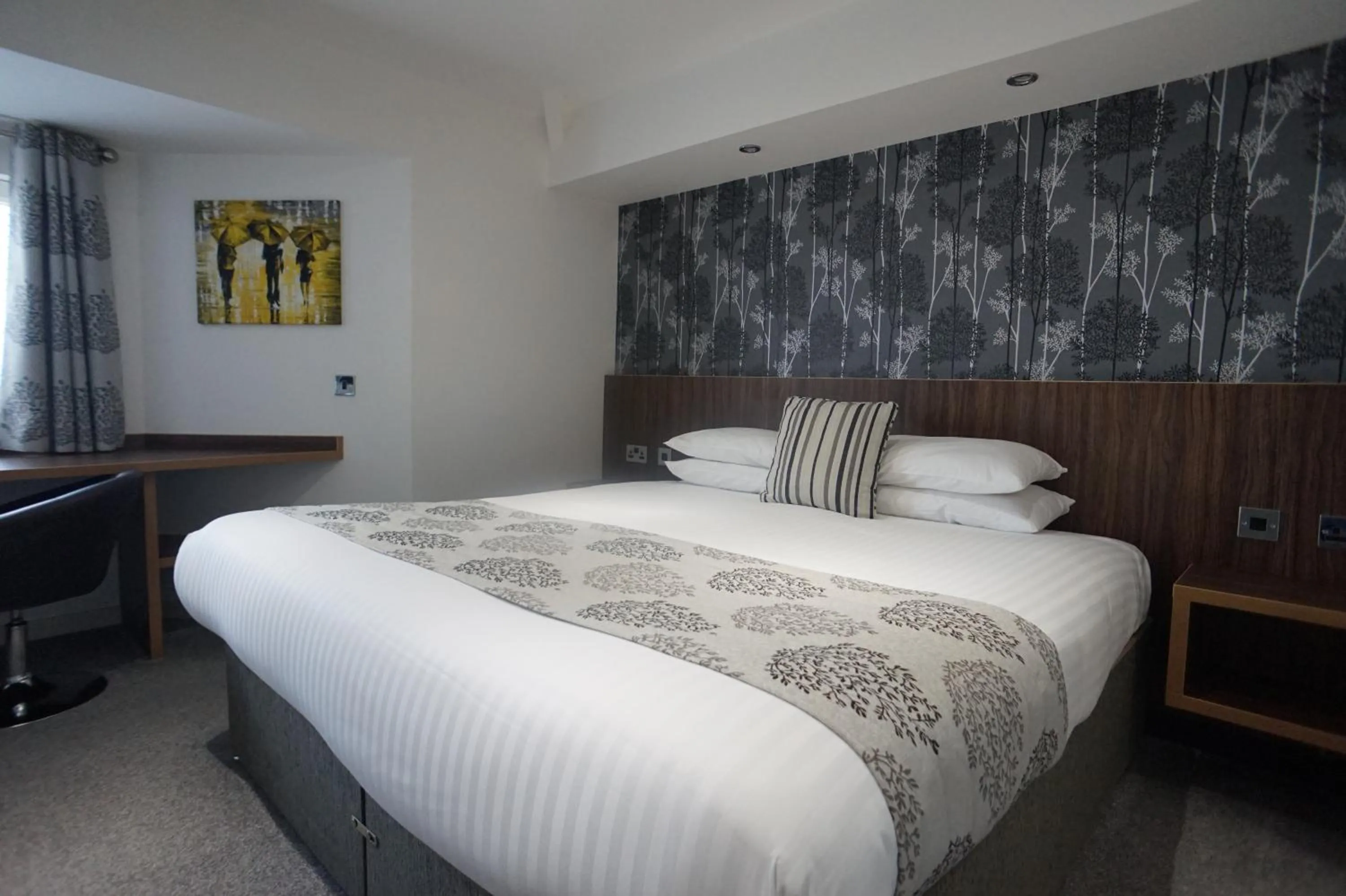 Bed in Damon’s Hotel