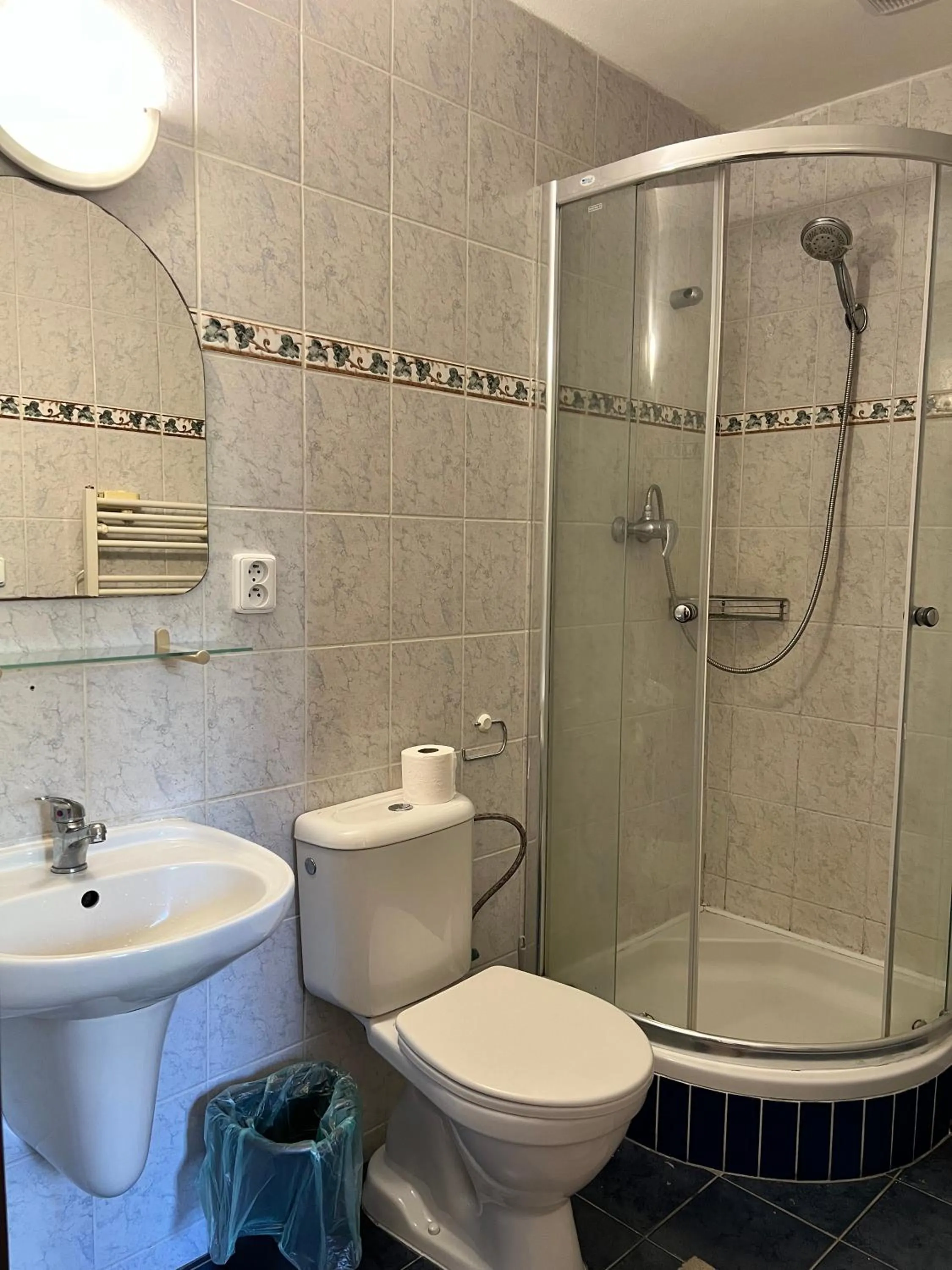 Shower in Penzion Vysehrad NonStop