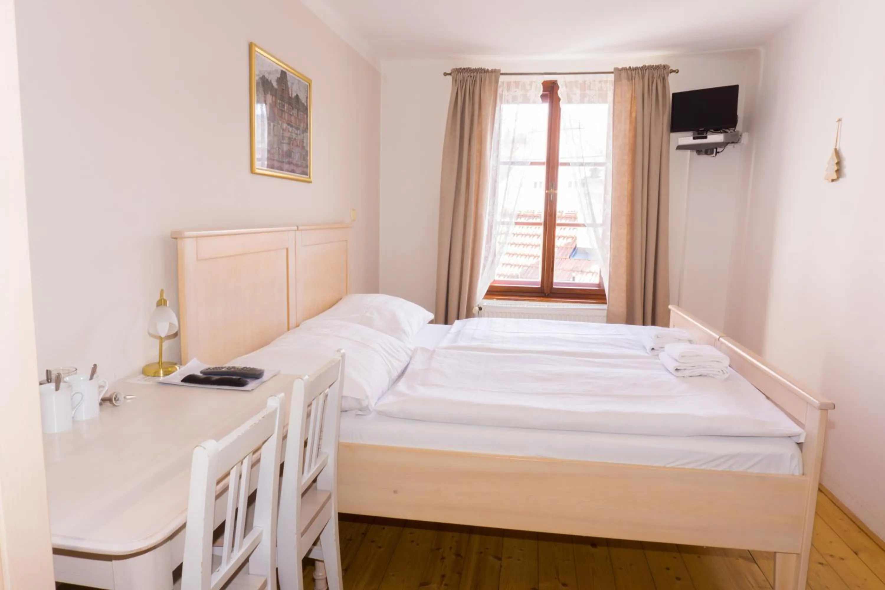 Bed in Hotel Barbakan