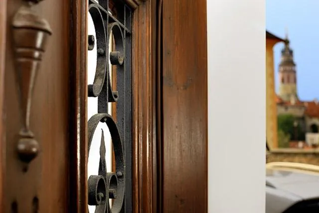 Decorative detail in Hotel Barbakan