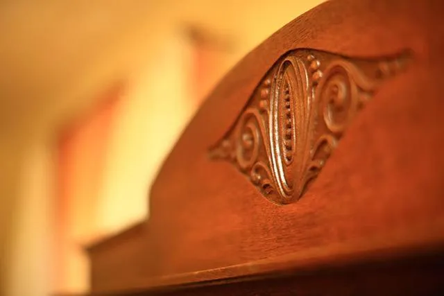 Decorative detail in Hotel Barbakan
