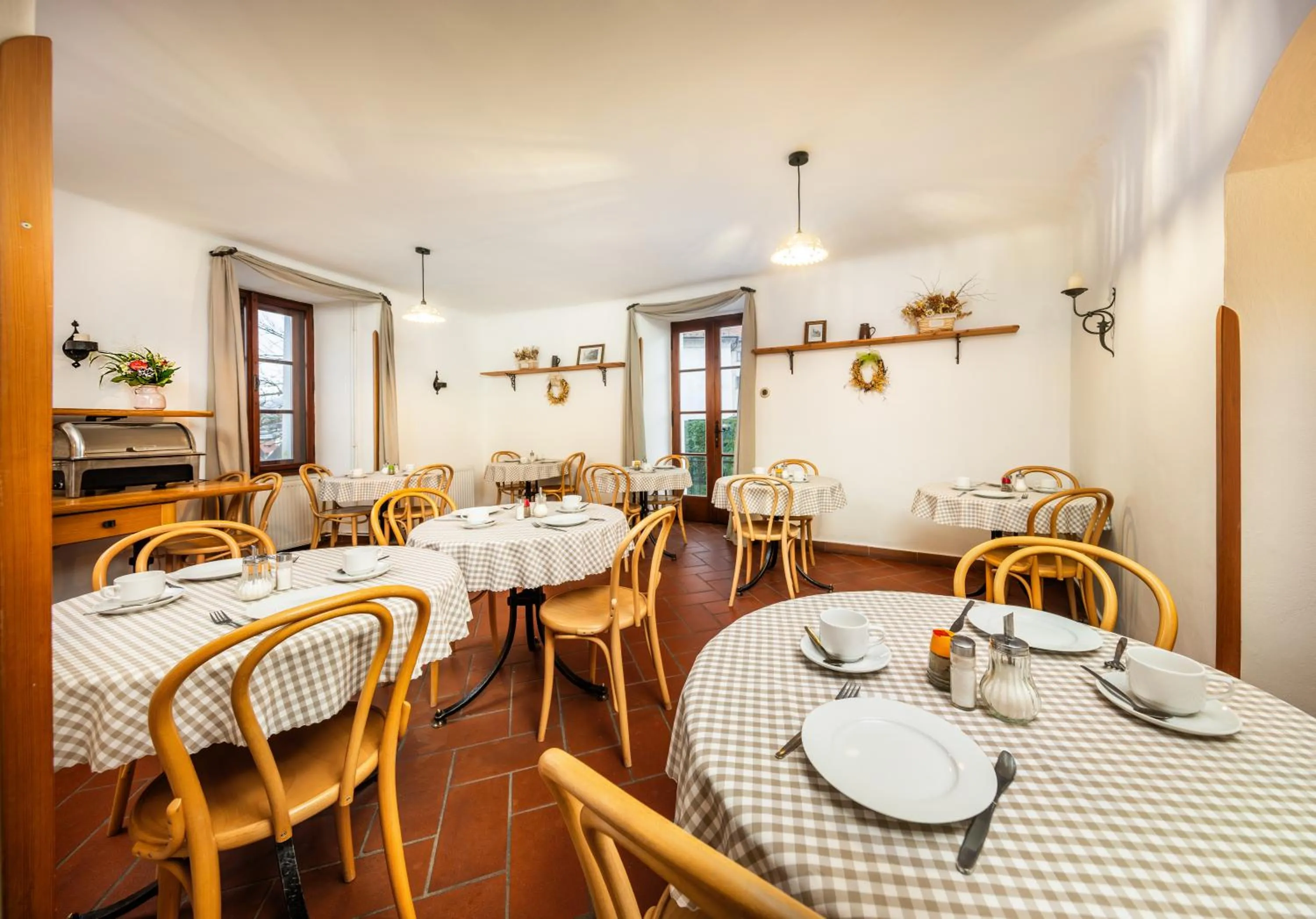 Breakfast in Hotel Barbakan