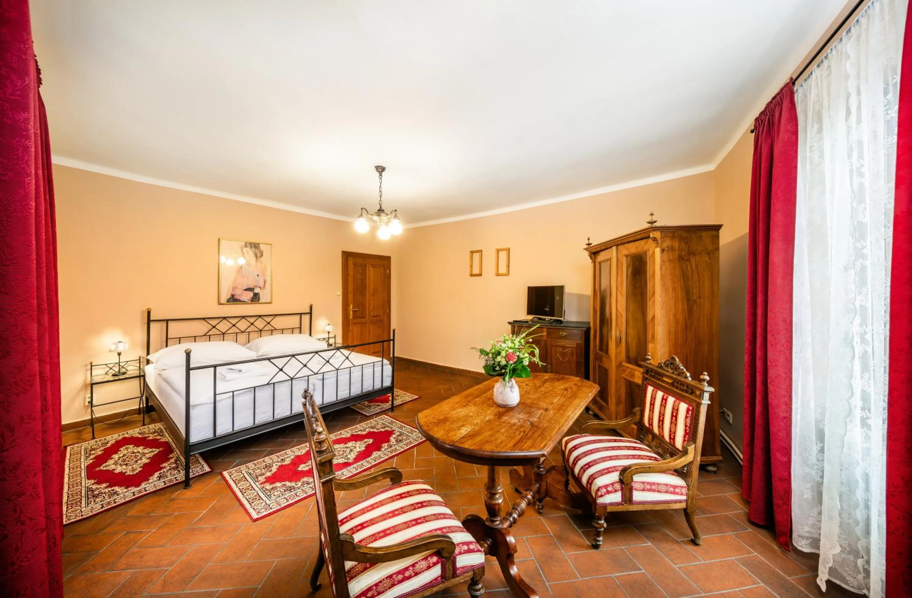 Bed in Hotel Barbakan
