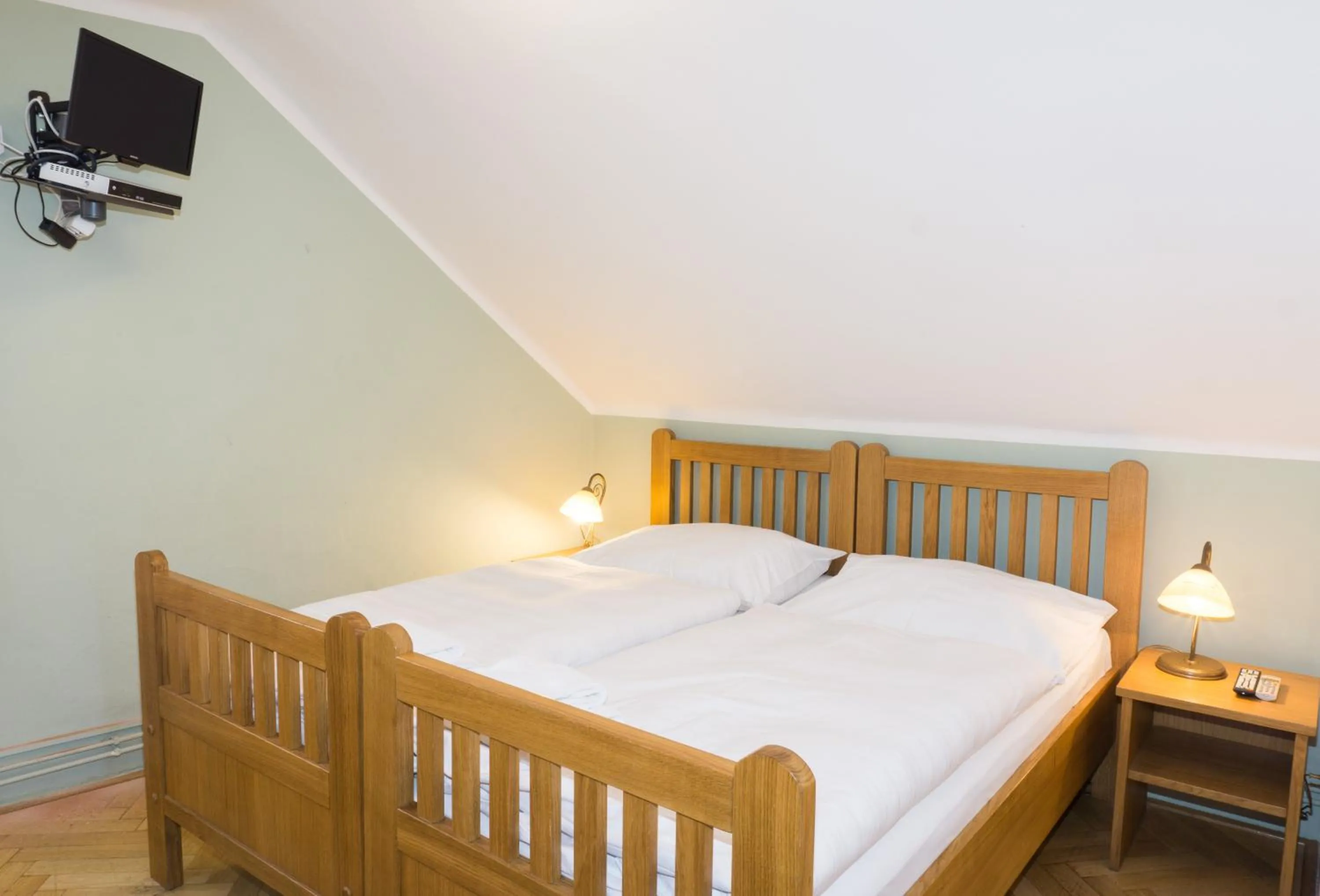 Bed in Hotel Barbakan