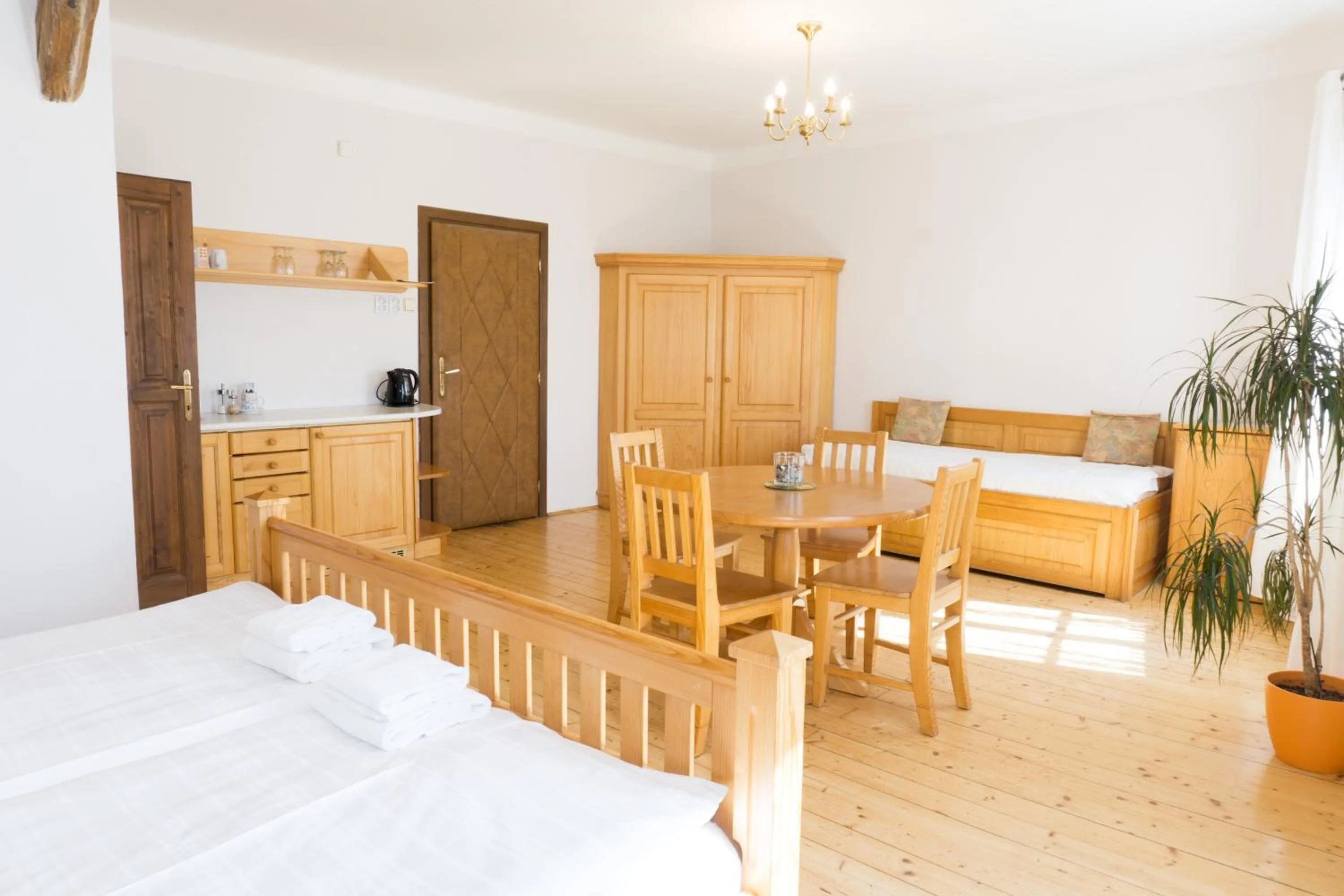 Photo of the whole room, Bed in Hotel Barbakan