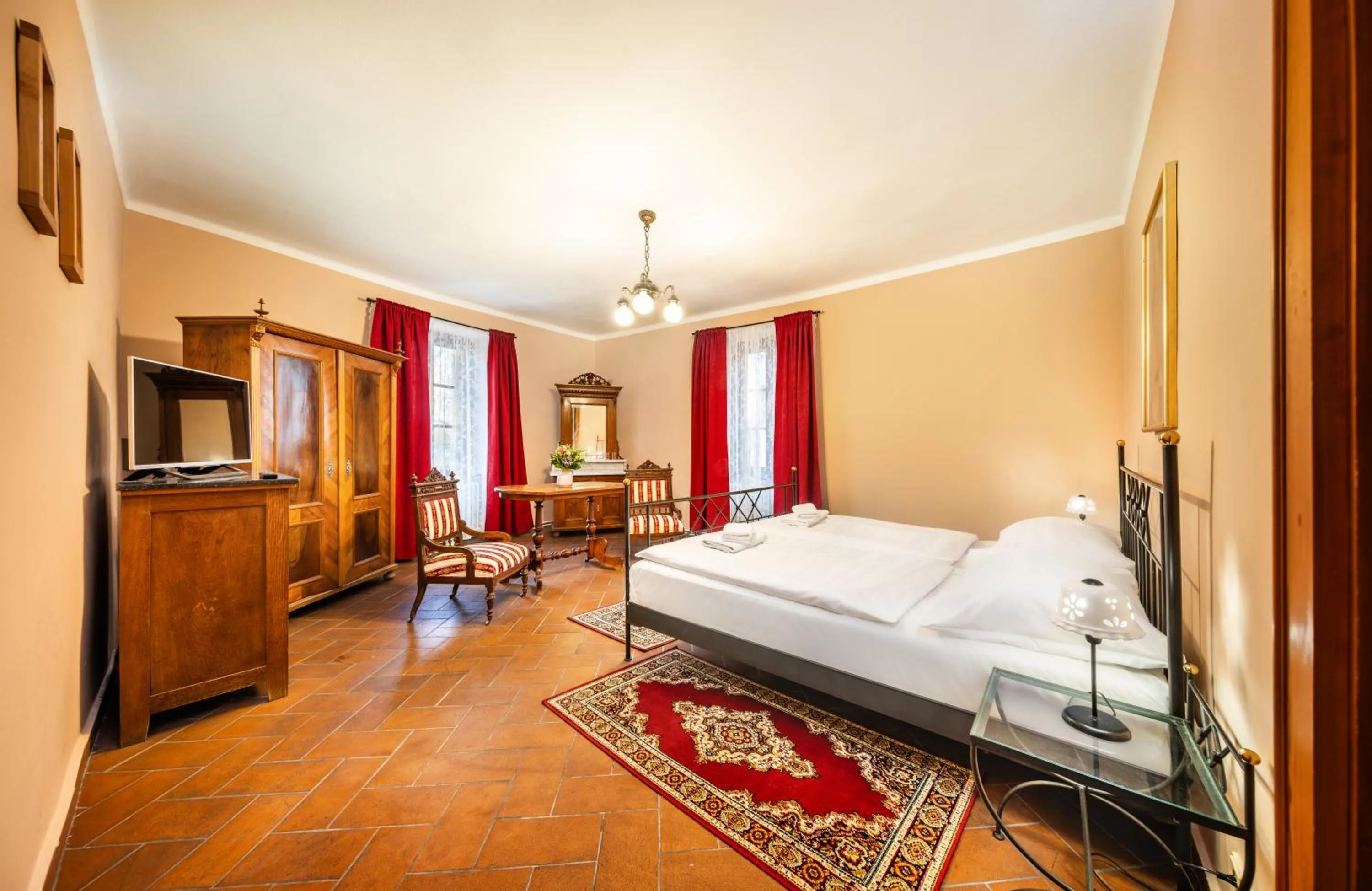 Bed in Hotel Barbakan