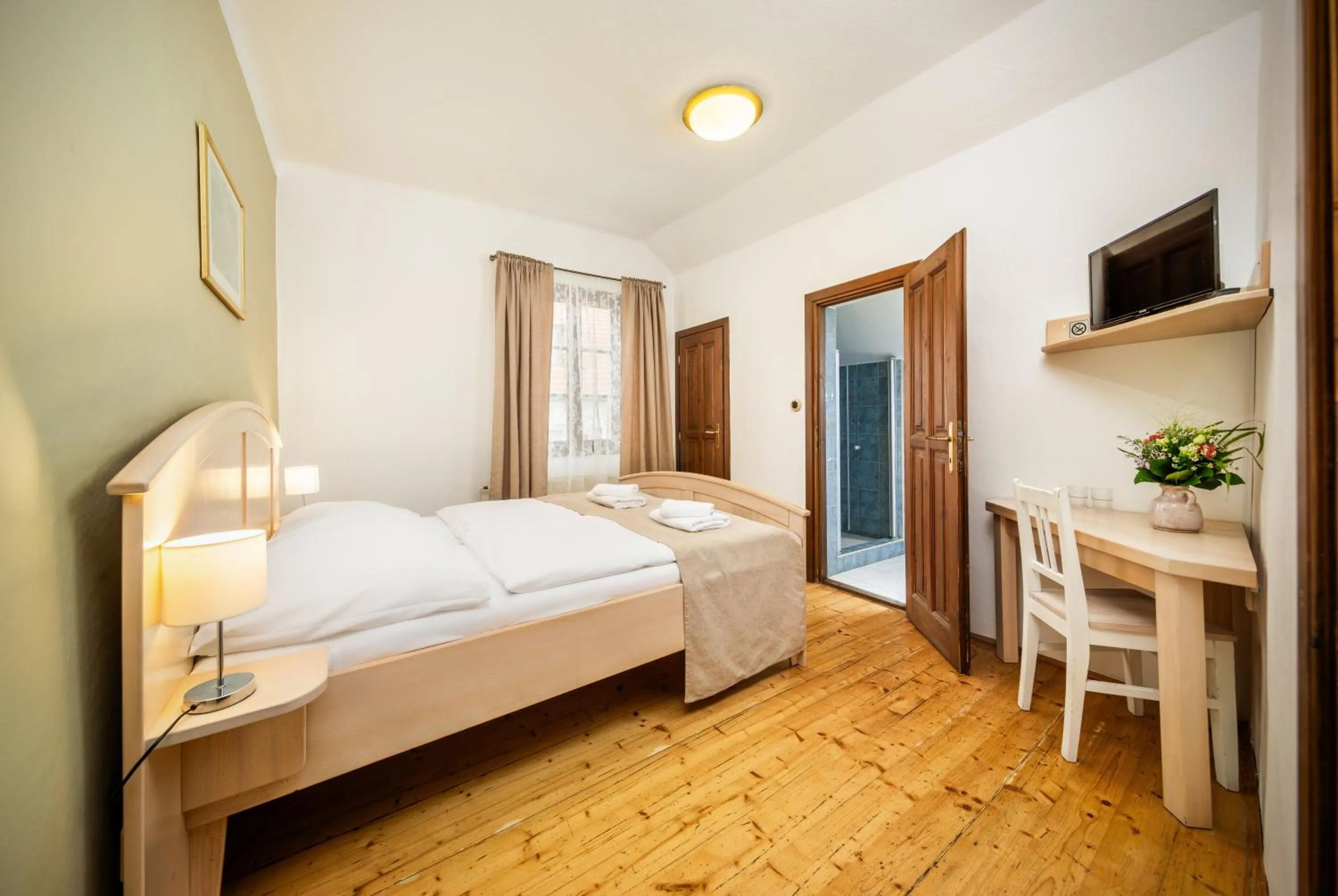 Bed in Hotel Barbakan
