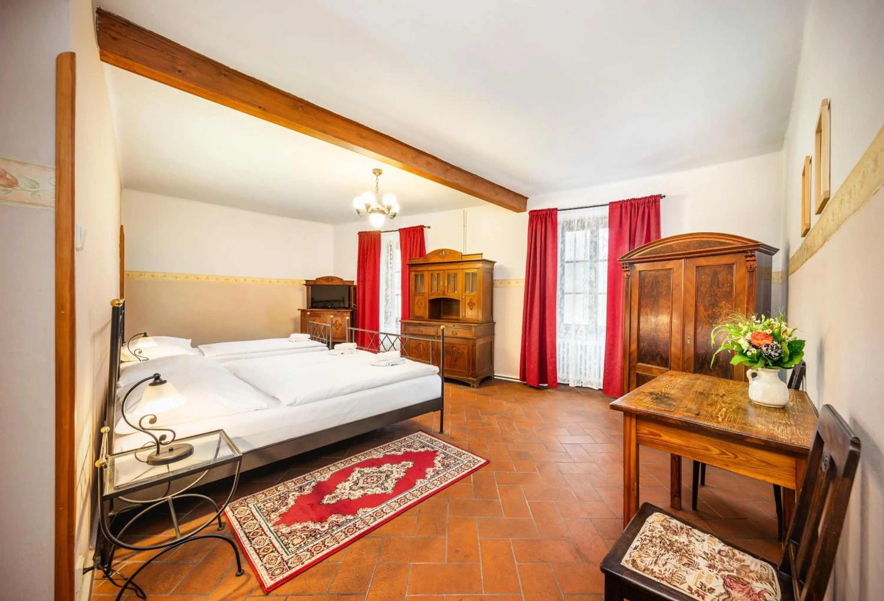 Bed in Hotel Barbakan