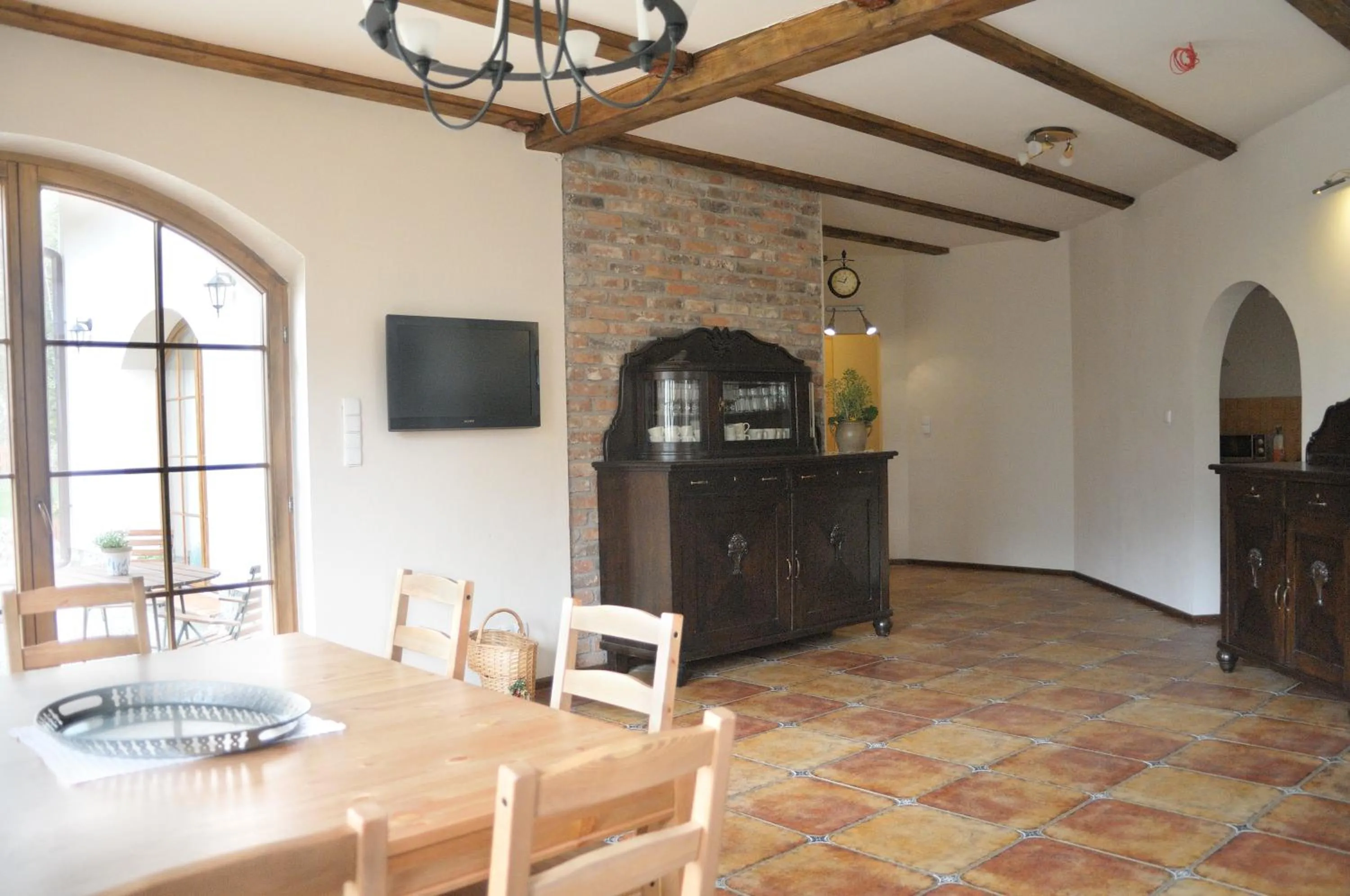 Living room in Babie Lato Bed&Breakfast