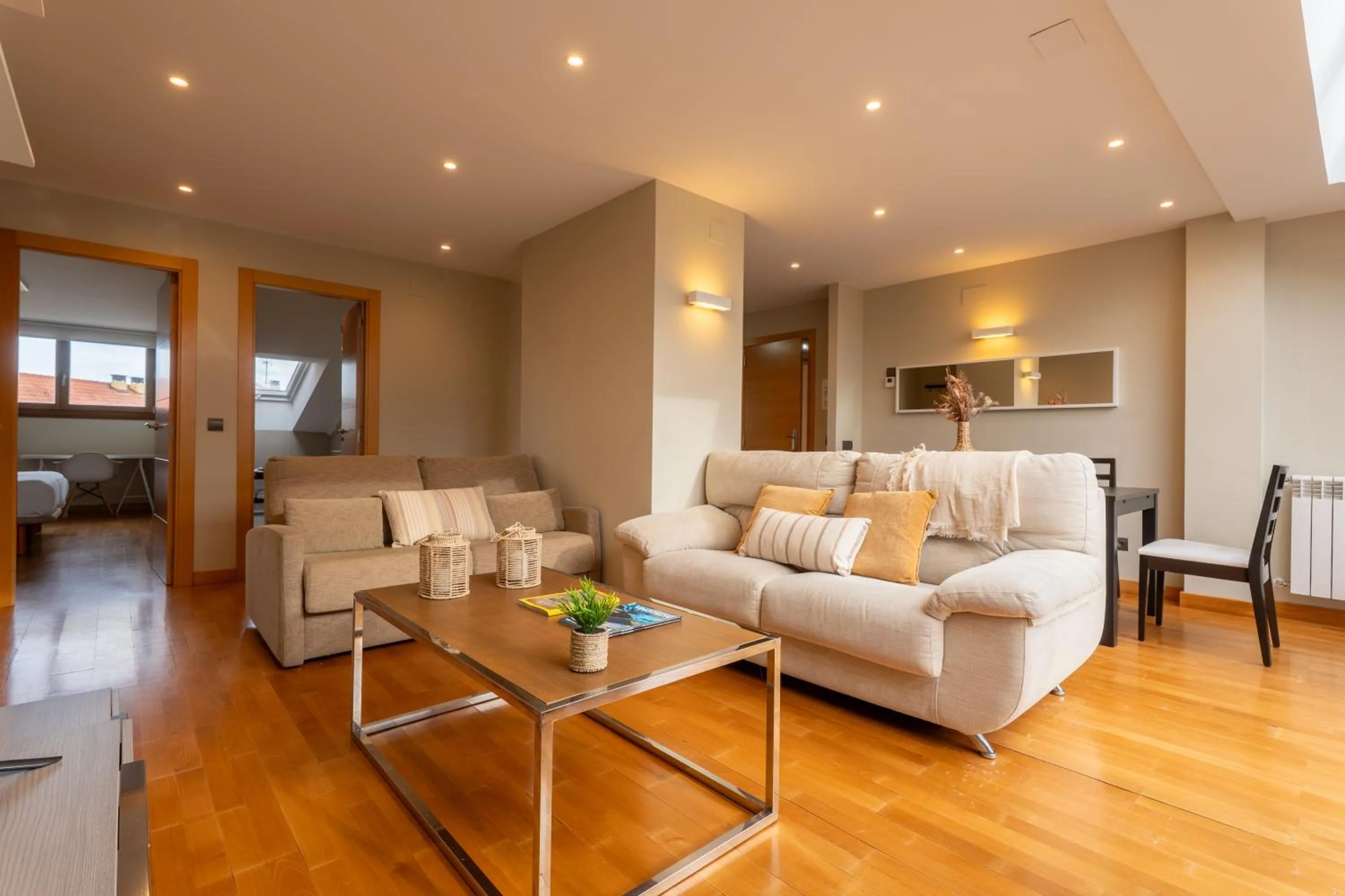 Living room in Apartamentos Albatros