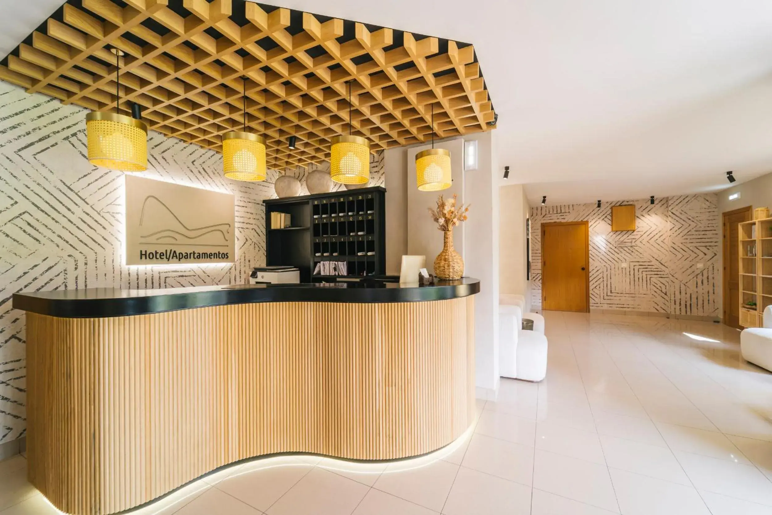 Lobby or reception in Apartamentos Albatros Lobby or reception in Apartamentos Albatros