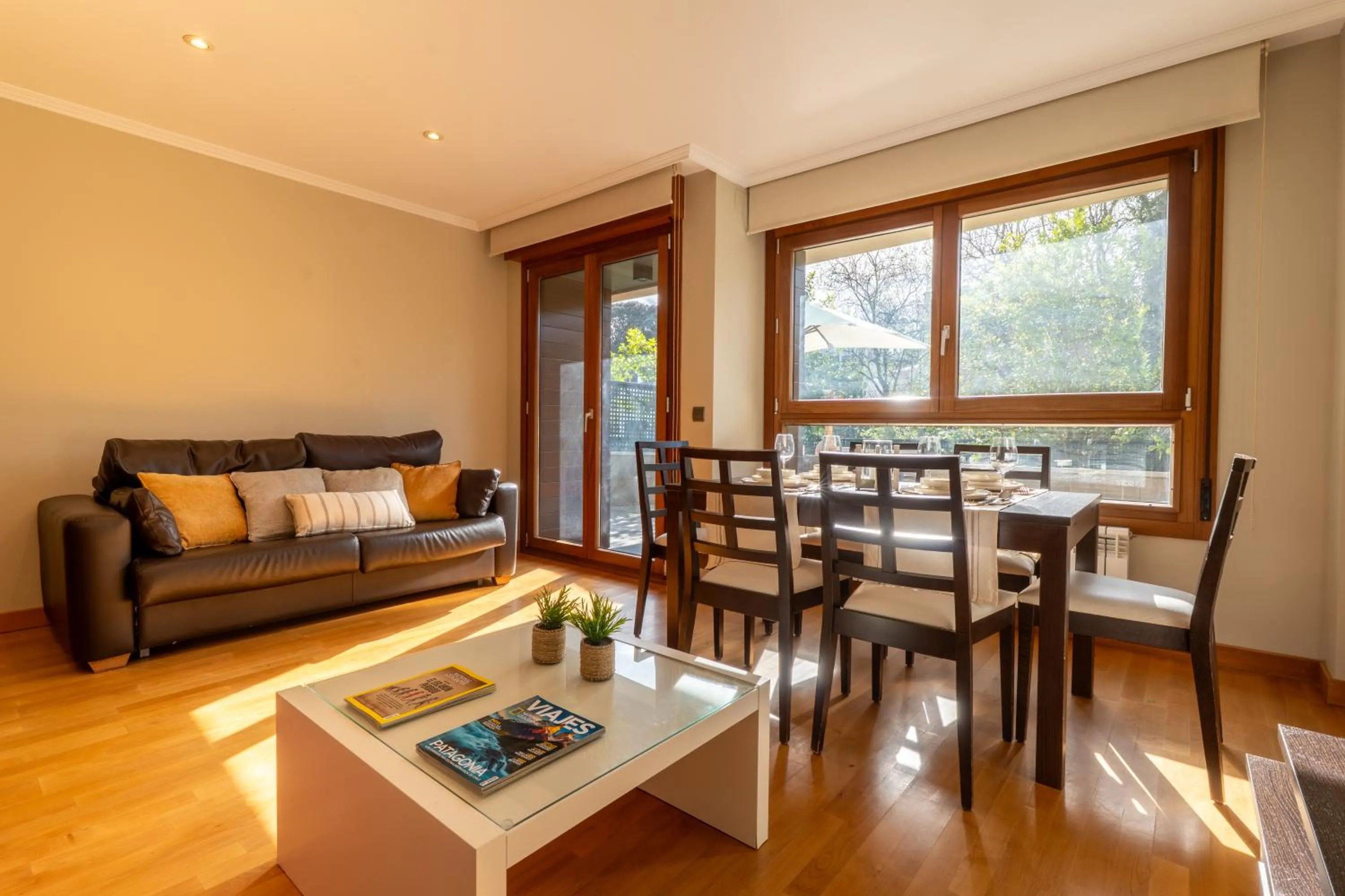 Living room in Apartamentos Albatros