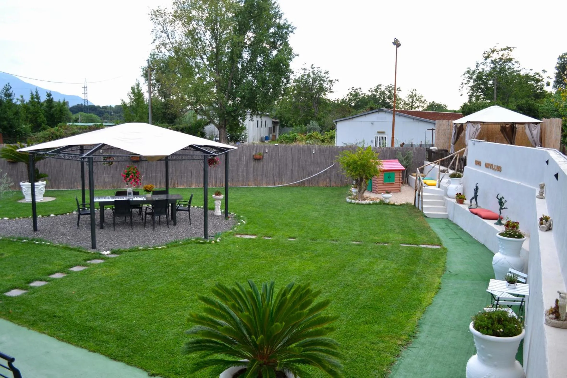 Natural landscape in Pompei Gryllus