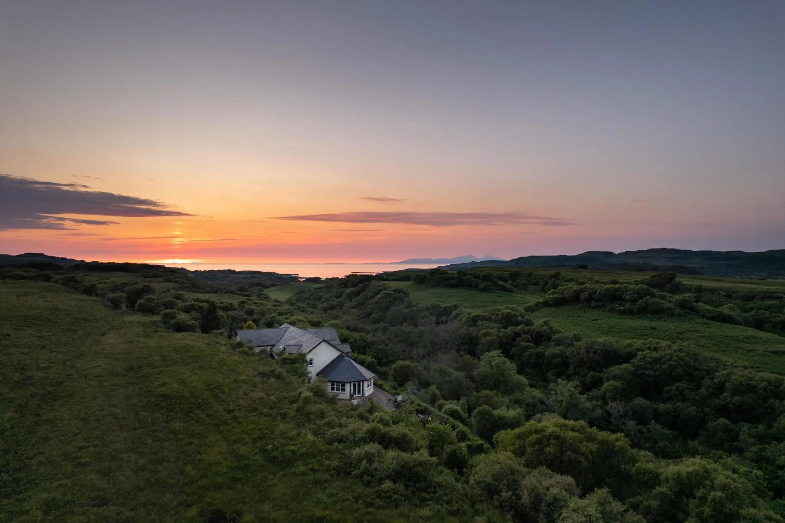 Natural landscape in Killoran House