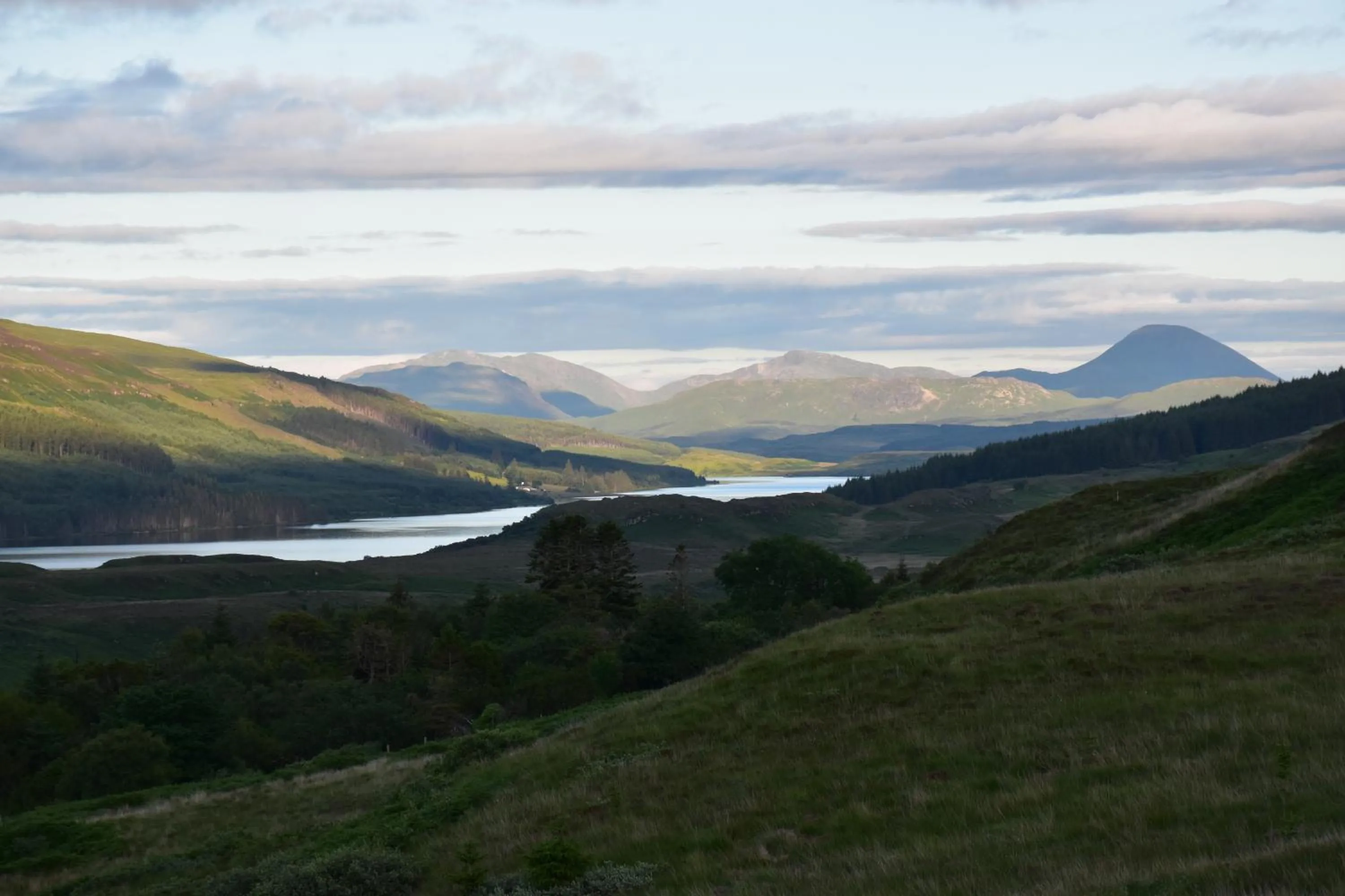 Natural landscape in Killoran House