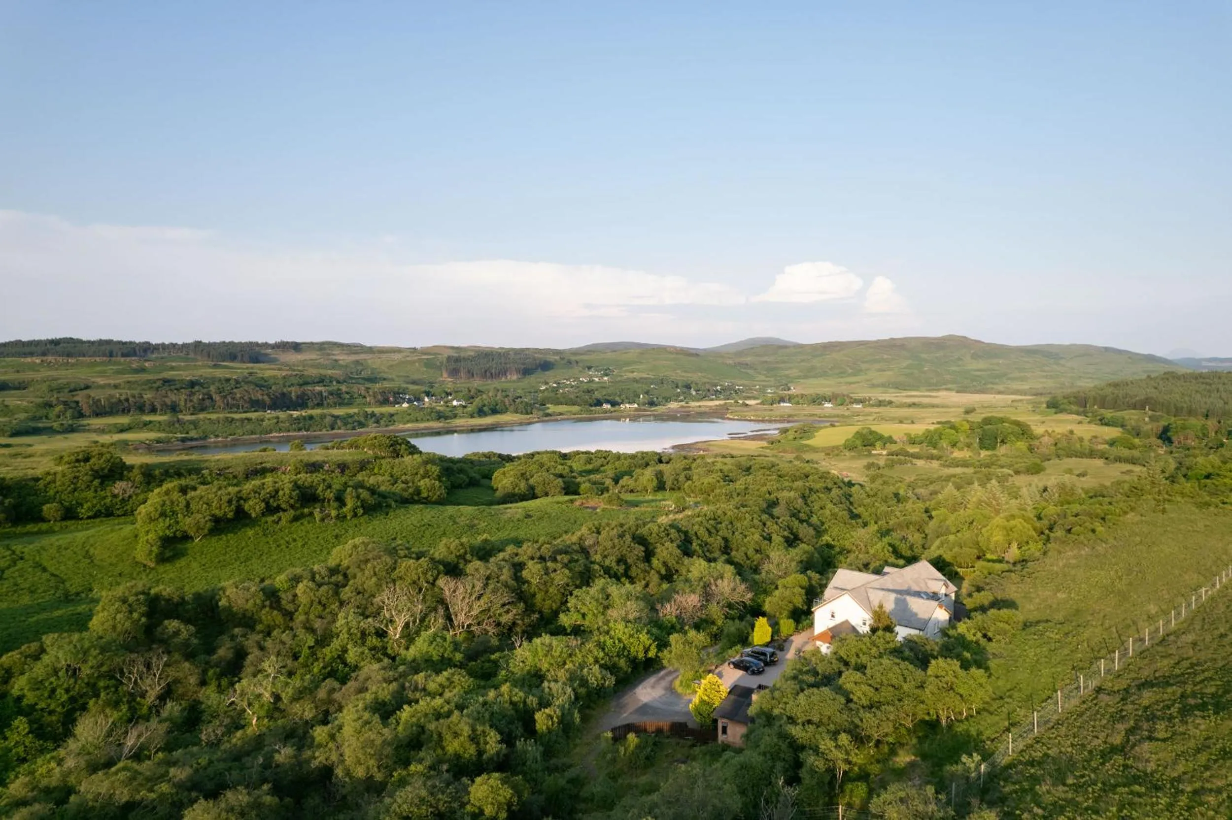 Natural landscape in Killoran House