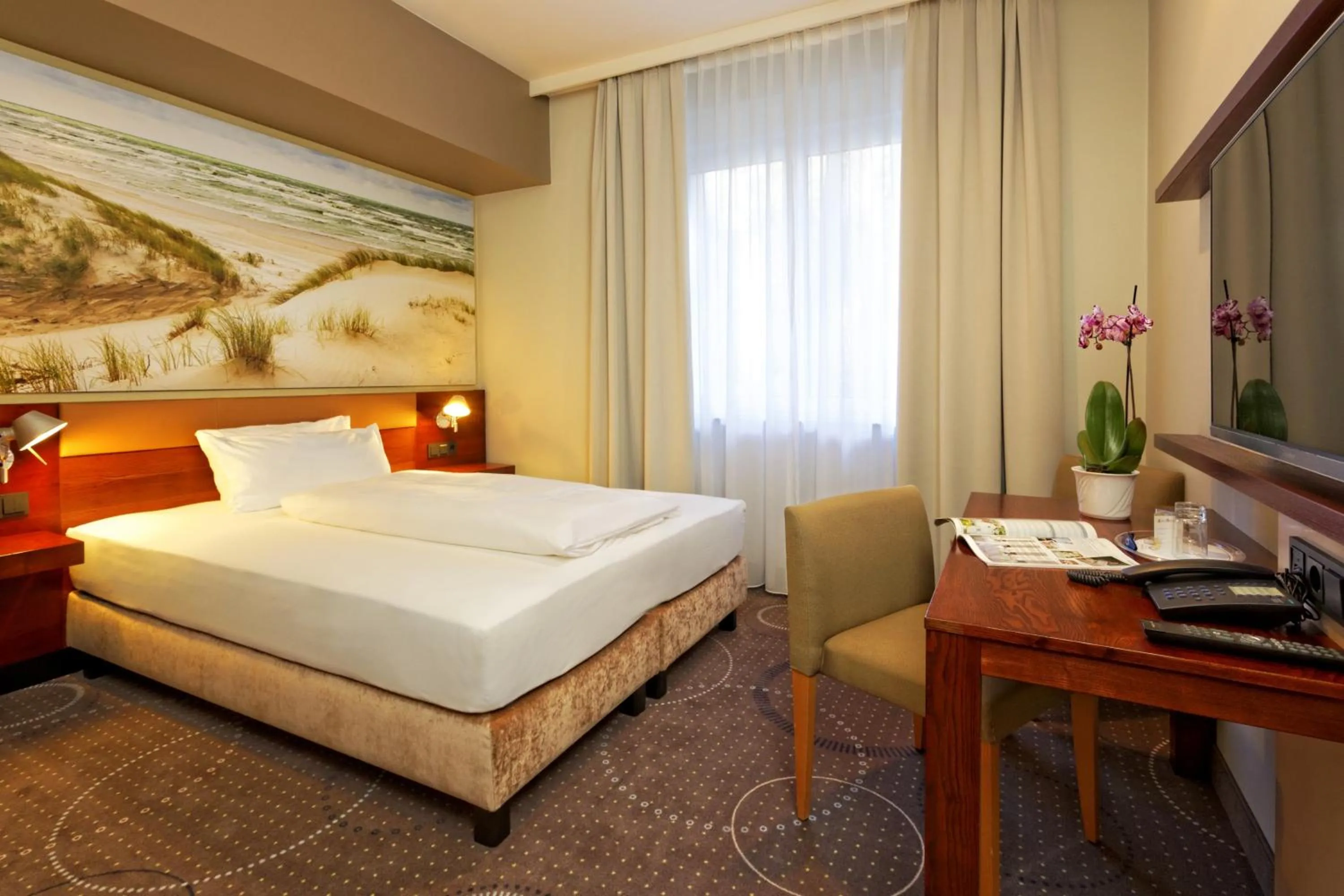 Bed in Hotel Kaliebe