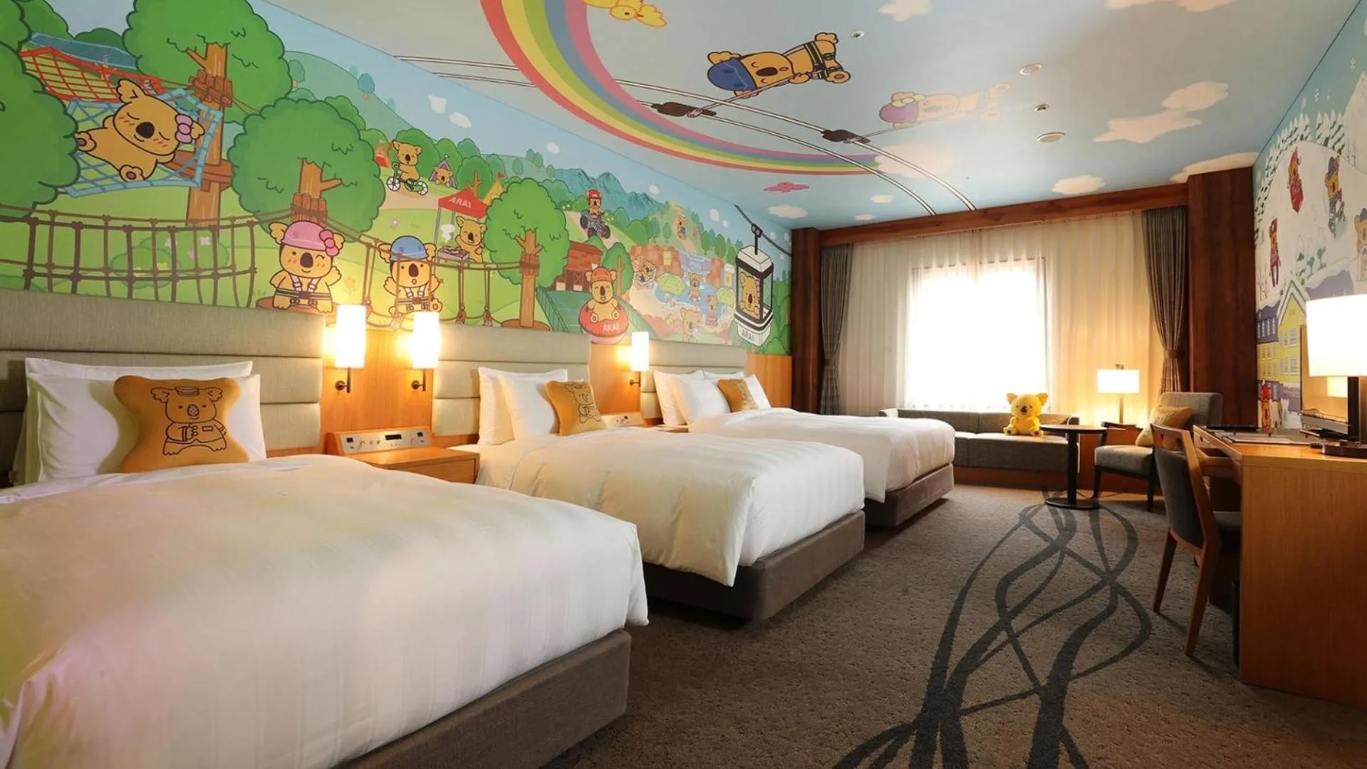 Photo of the whole room, Bed in Lotte Arai Resort