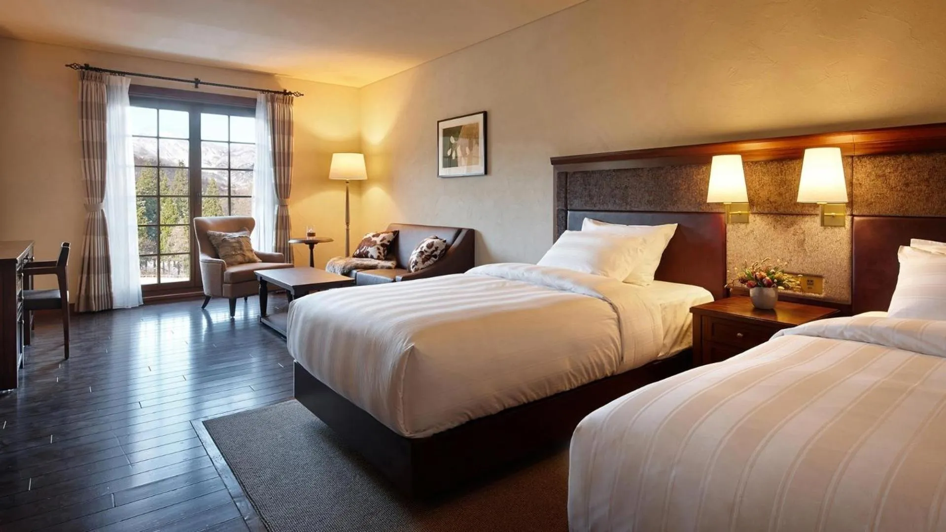 Photo of the whole room, Bed in Lotte Arai Resort