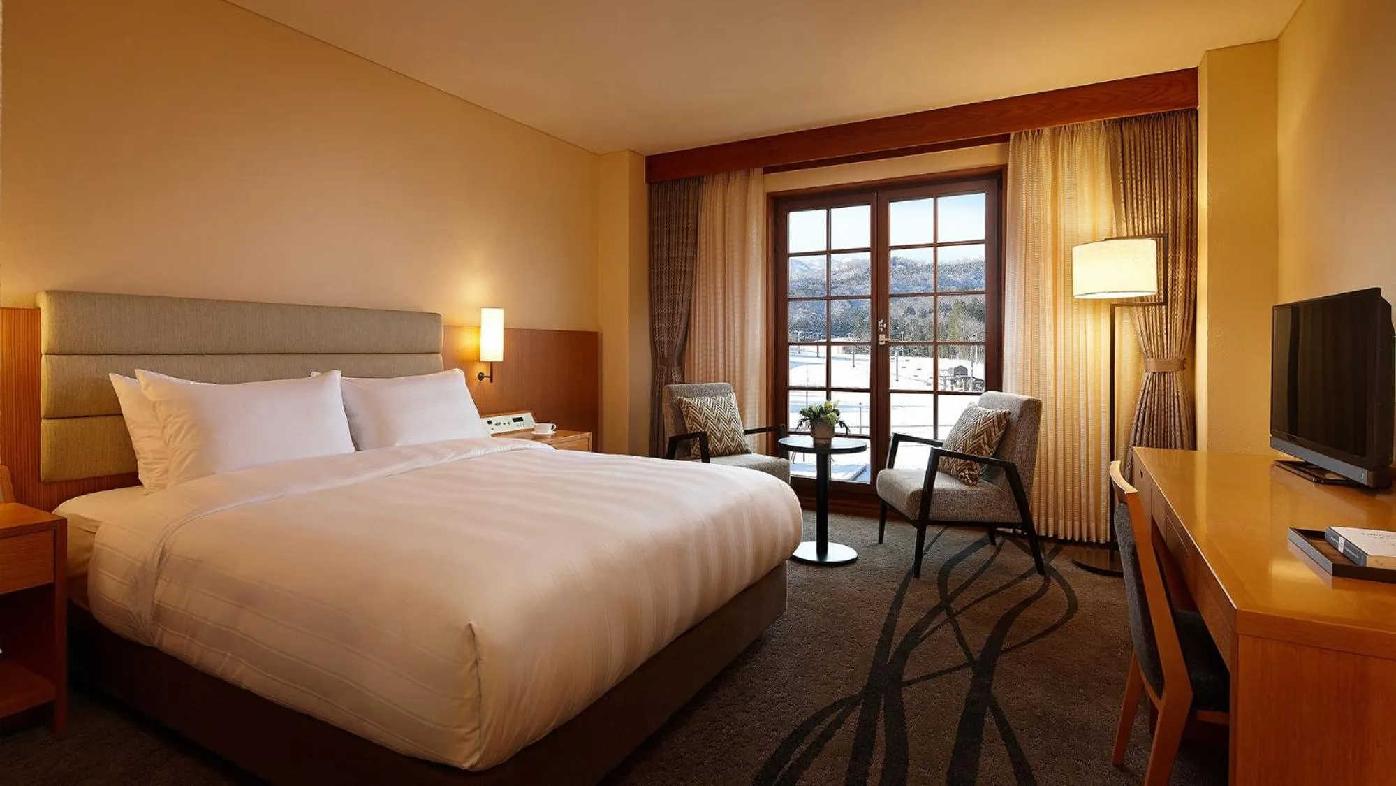 Bedroom, Bed in Lotte Arai Resort