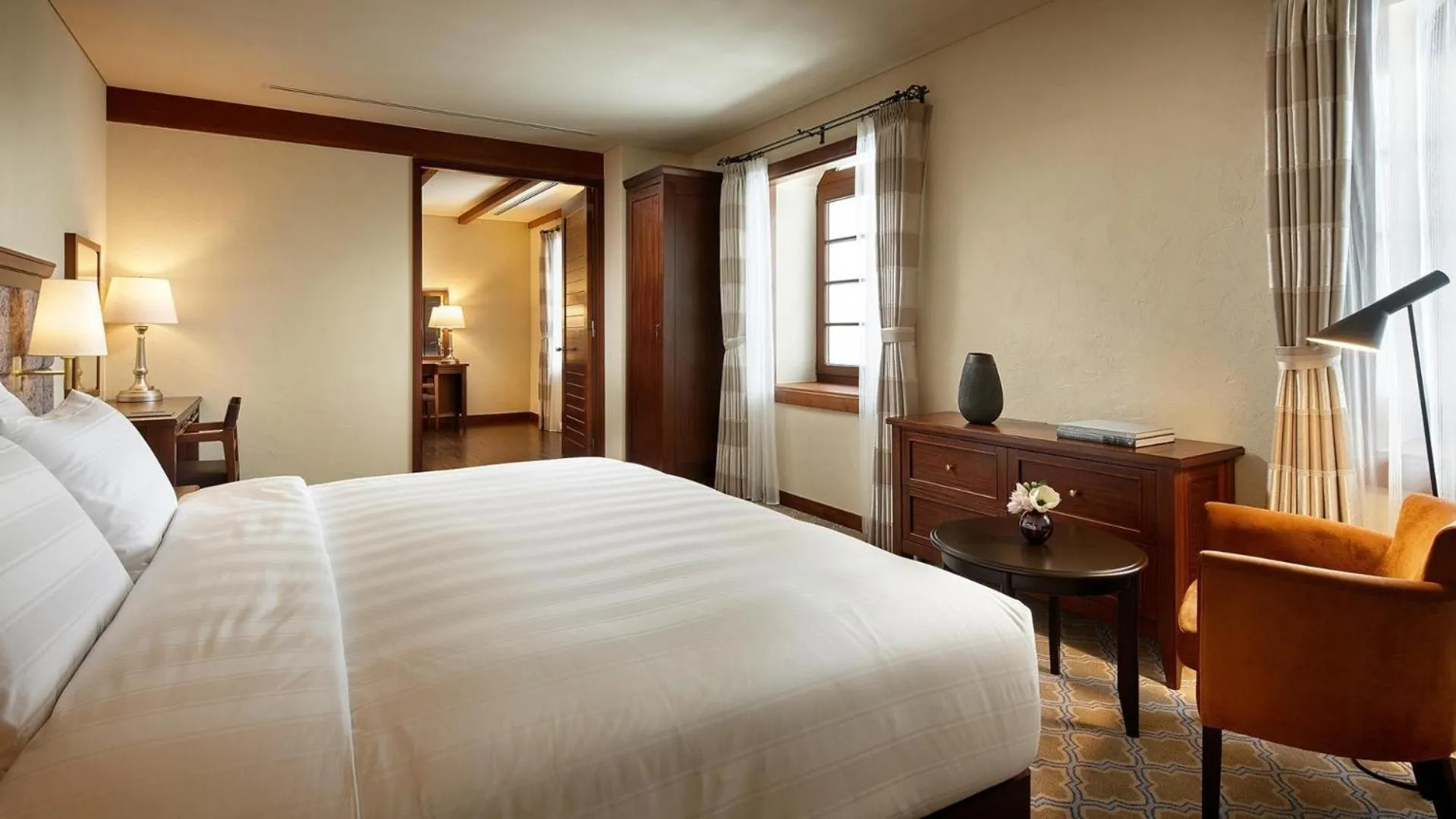 Bed in Lotte Arai Resort