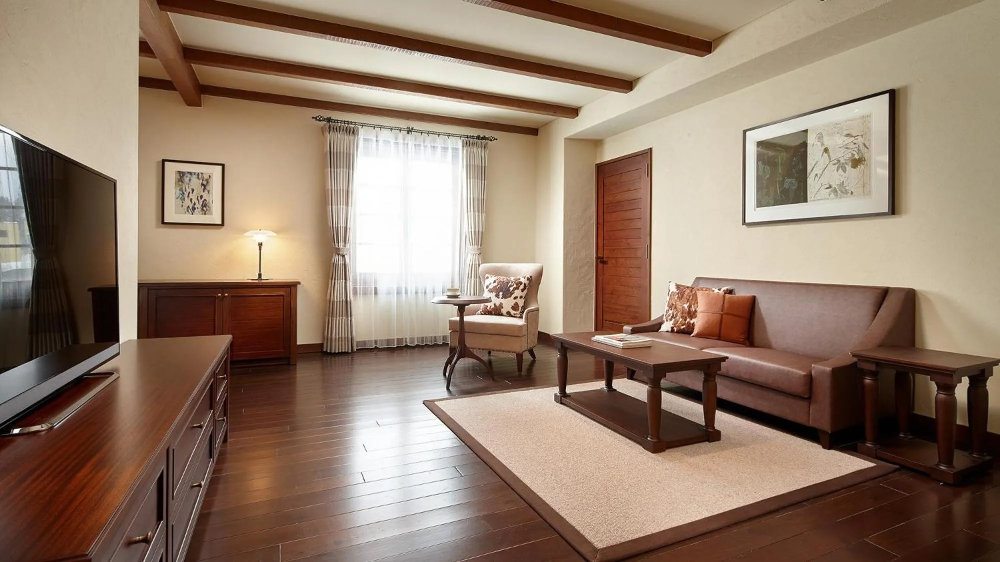 Living room in Lotte Arai Resort