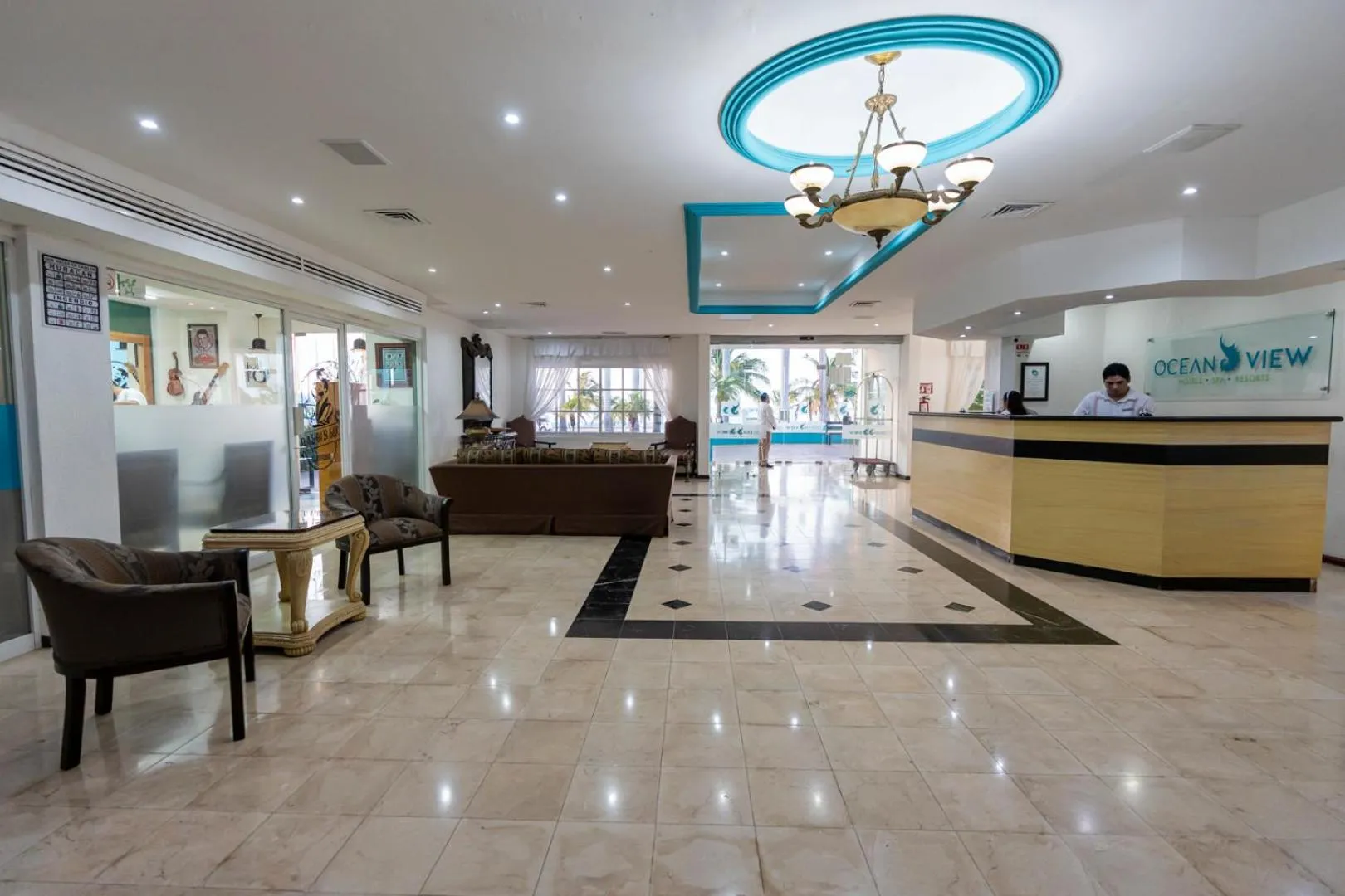 Lobby or reception in Hotel Ocean View