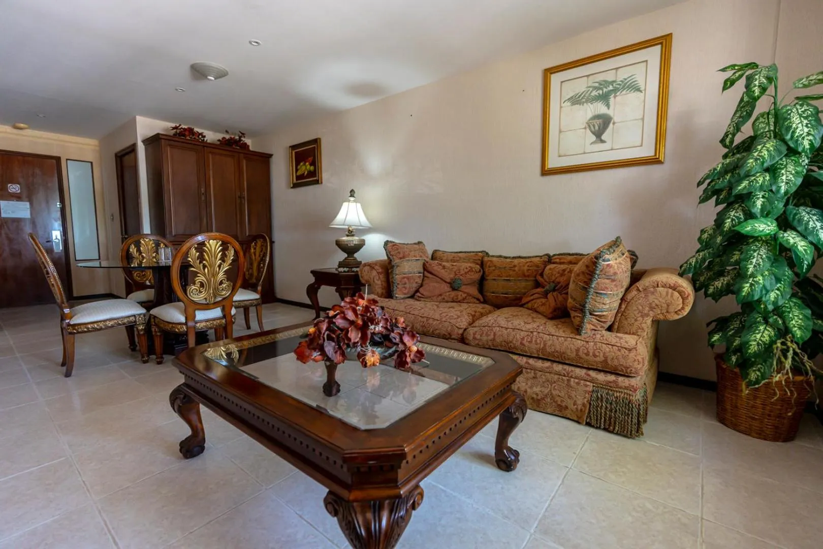 Living room in Hotel Ocean View
