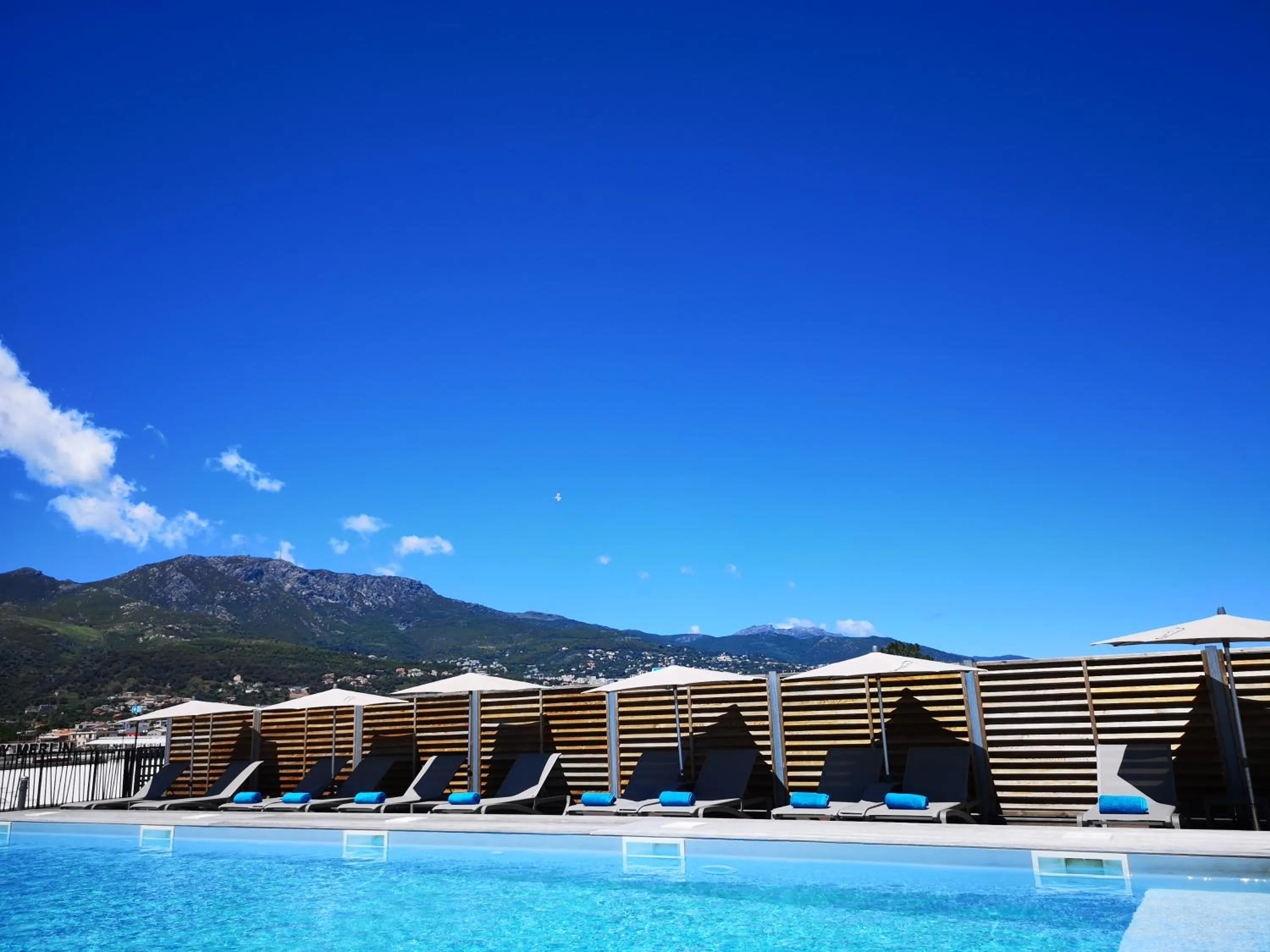 Mountain view in Hotel Residence Lido Marana Bastia Furiani