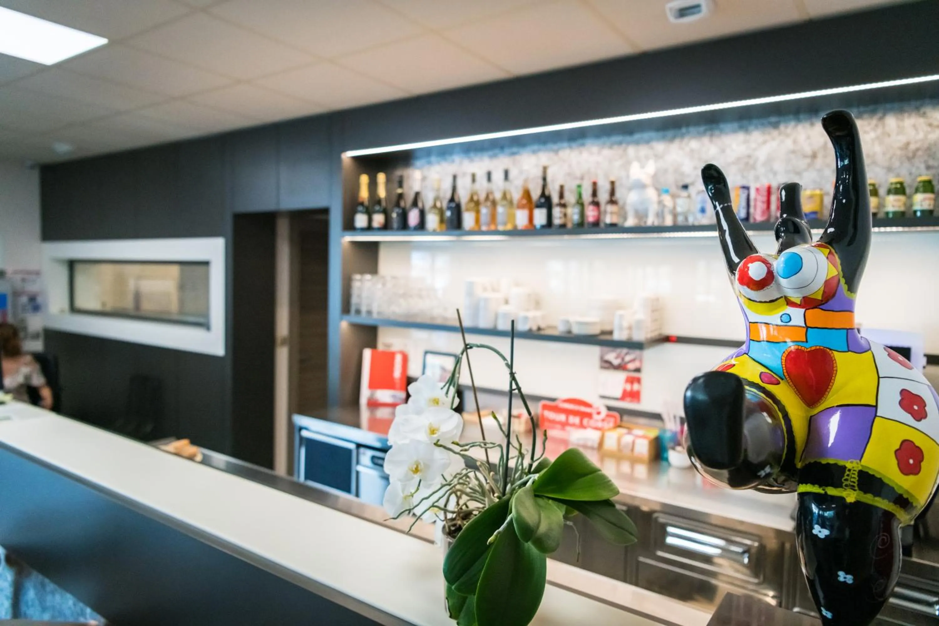 Lounge or bar in Hotel Residence Lido Marana Bastia Furiani