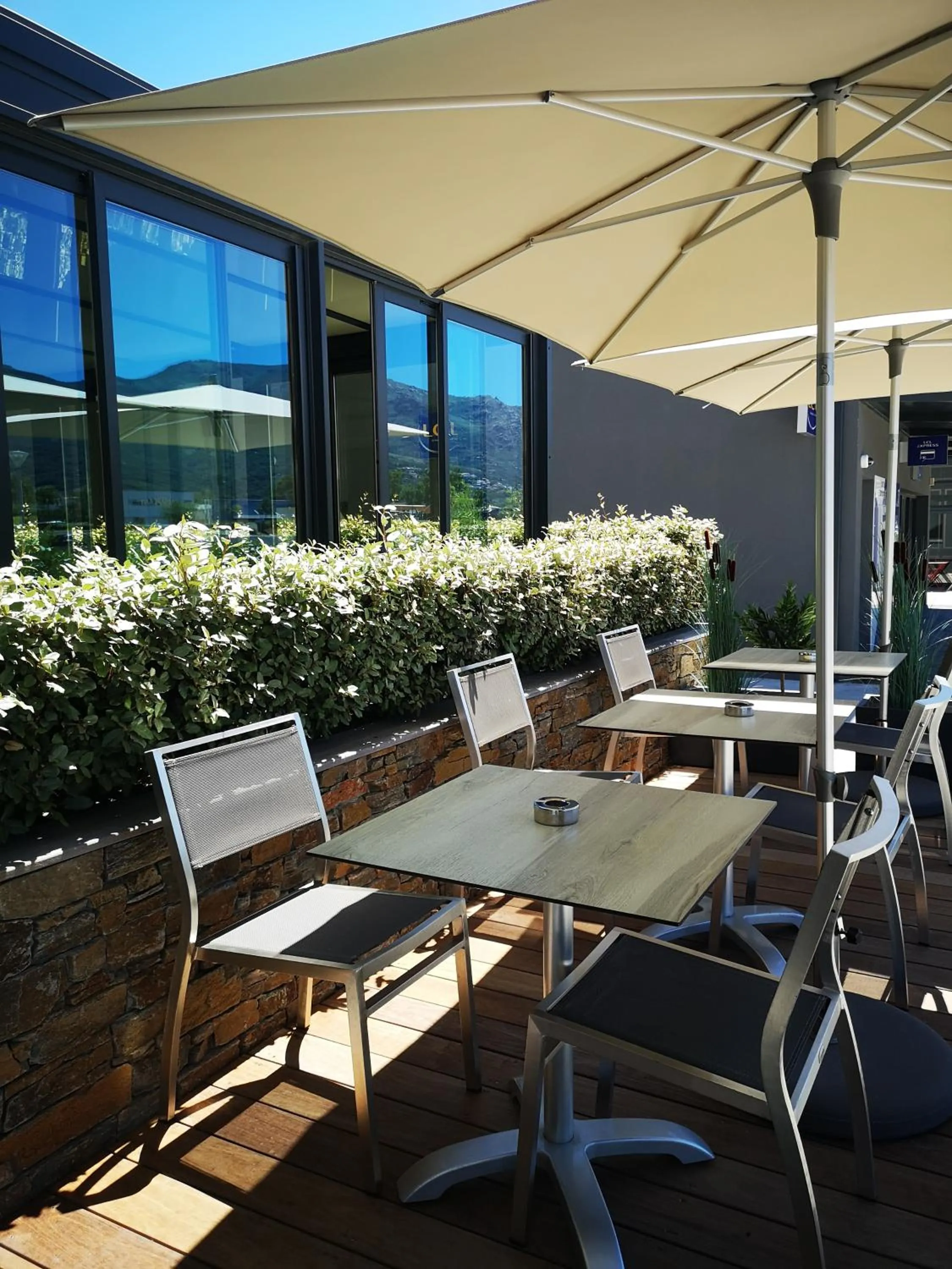 Patio in Hotel Residence Lido Marana Bastia Furiani