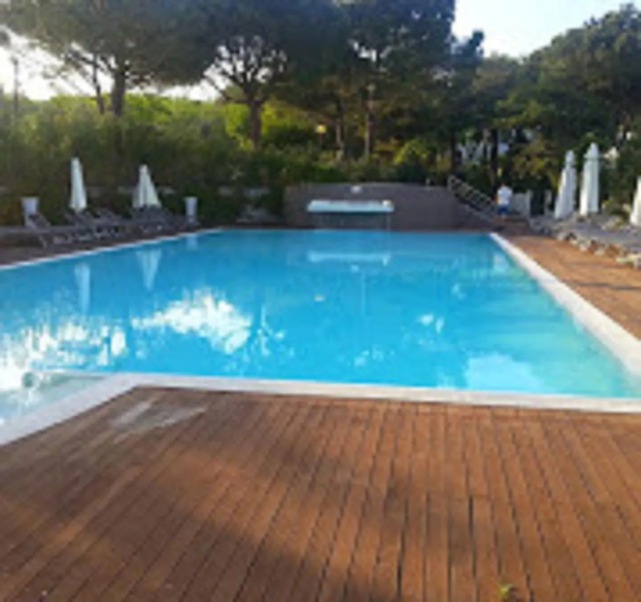 Pool view in Villaggio La Pescaccia