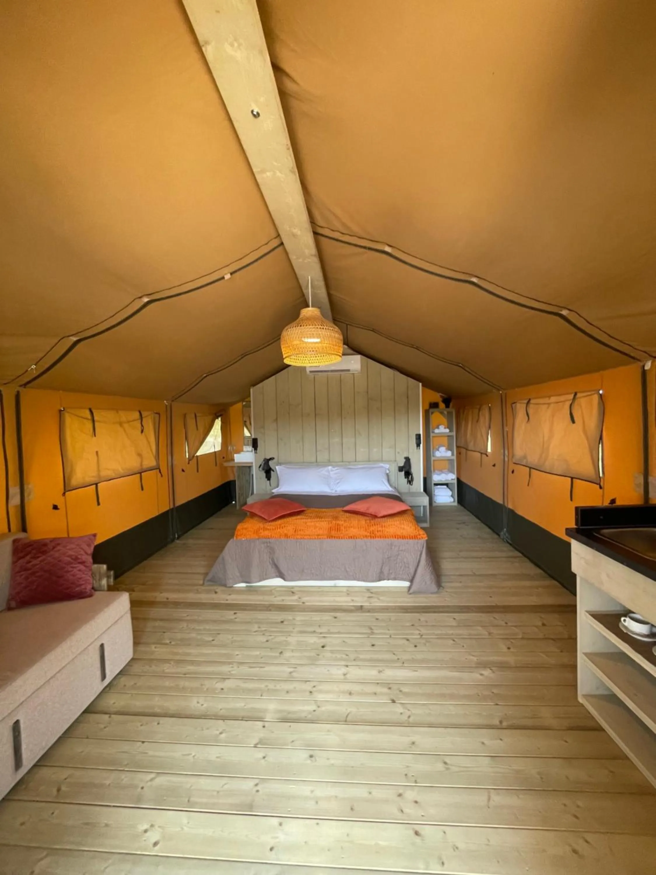 Photo of the whole room, Bed in Villaggio La Pescaccia