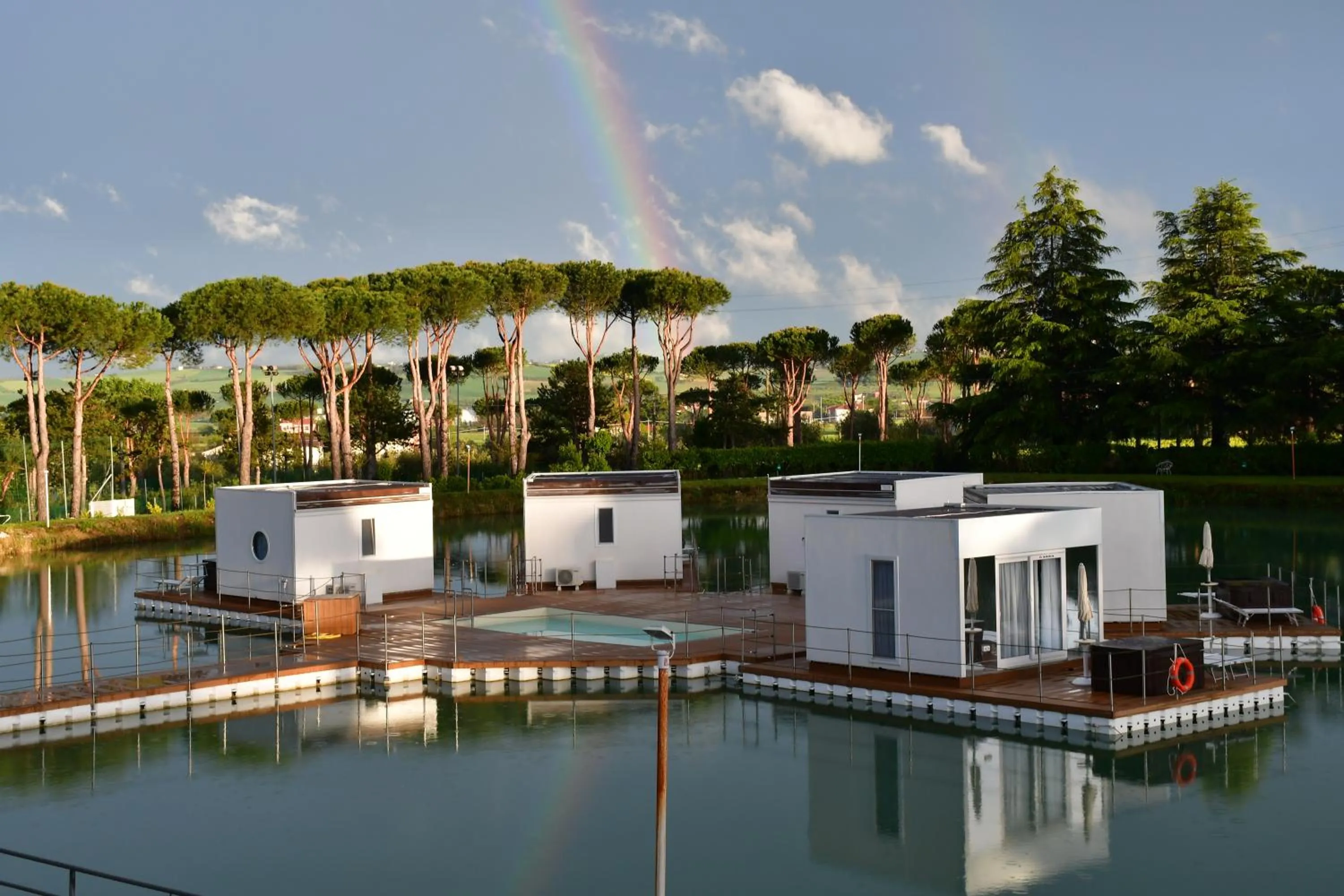 Lake view in Villaggio La Pescaccia