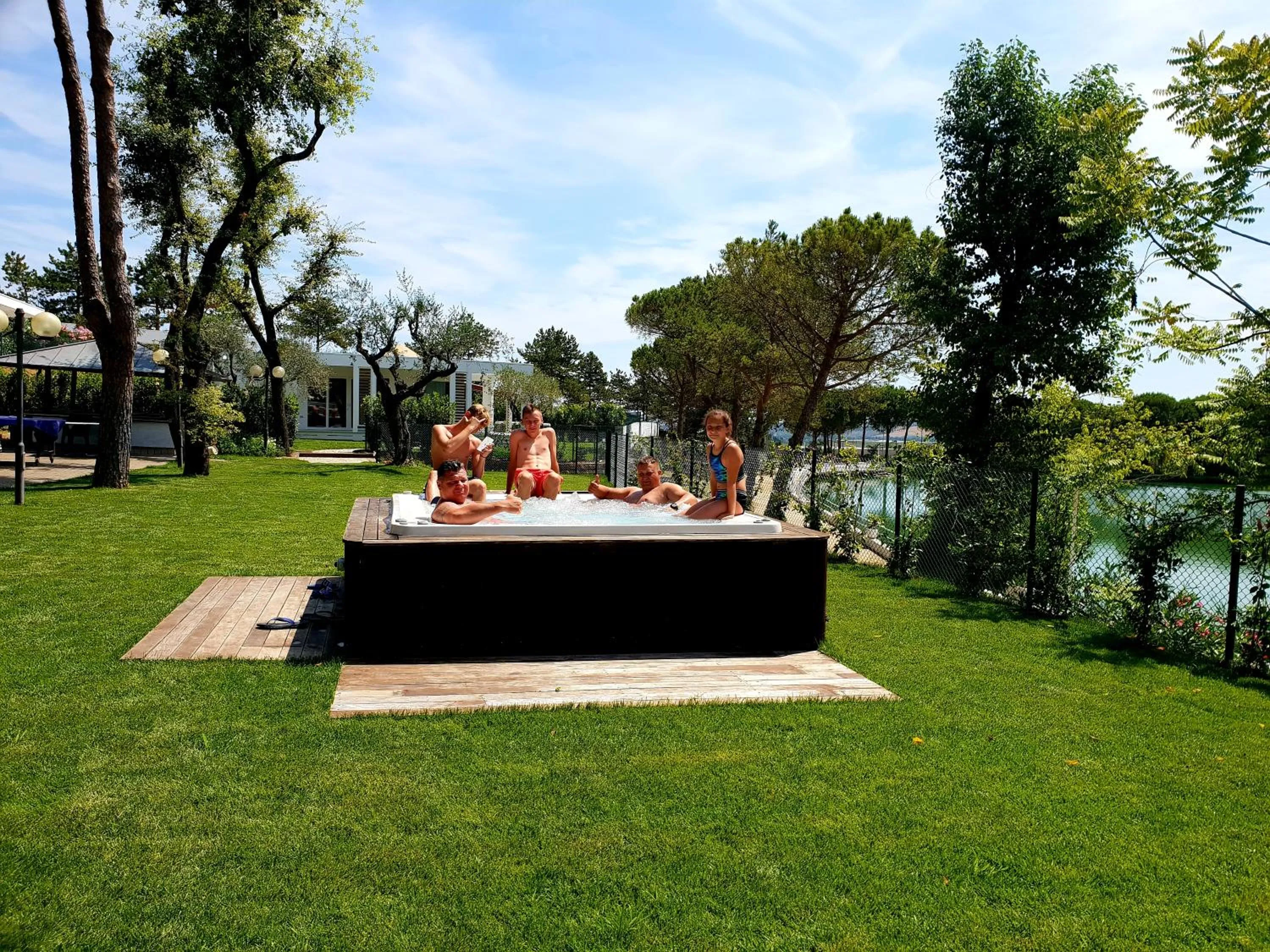 Hot Tub in Villaggio La Pescaccia