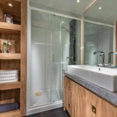 Bathroom in Villaggio La Pescaccia