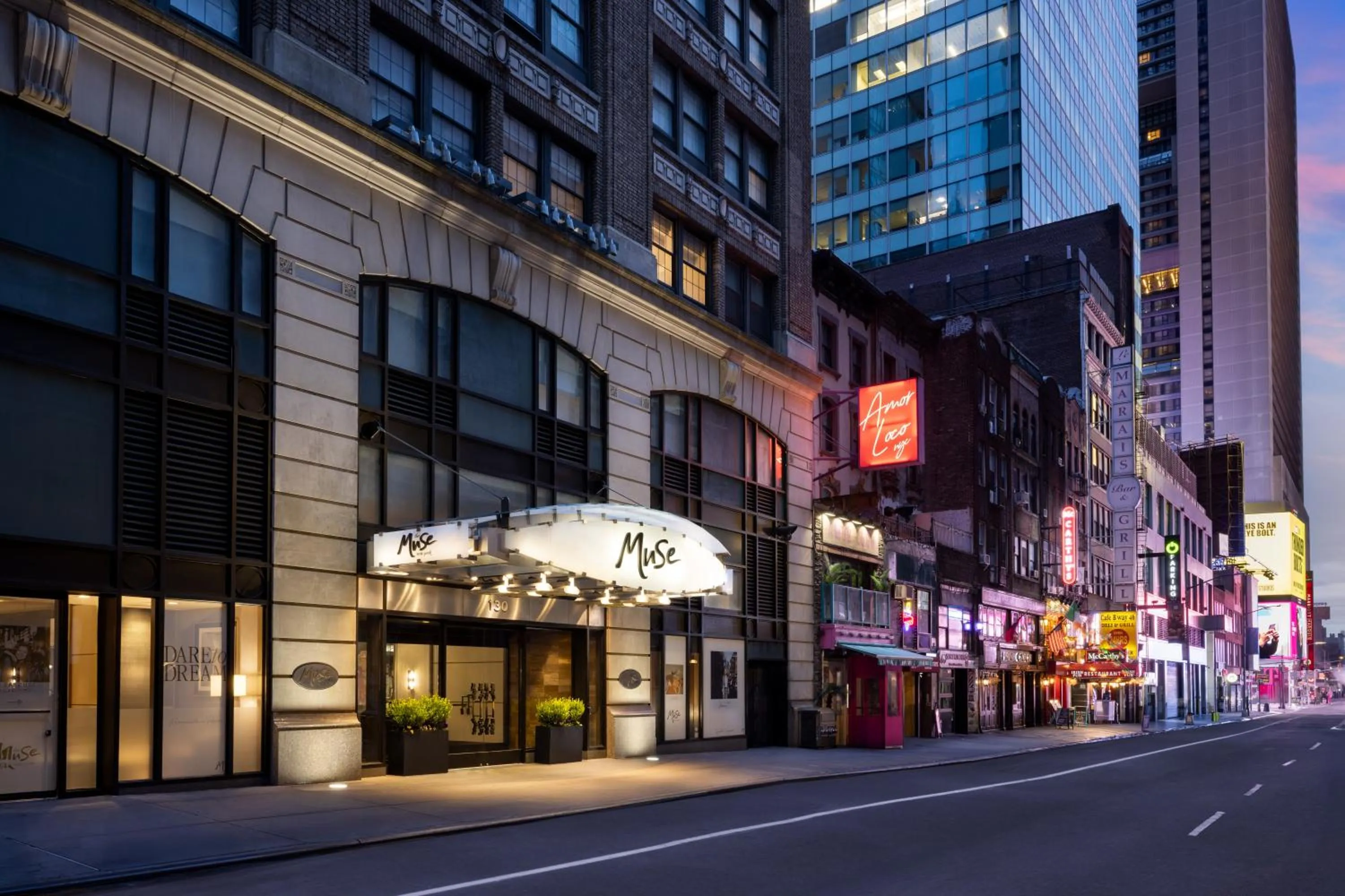 Property building in The Muse New York