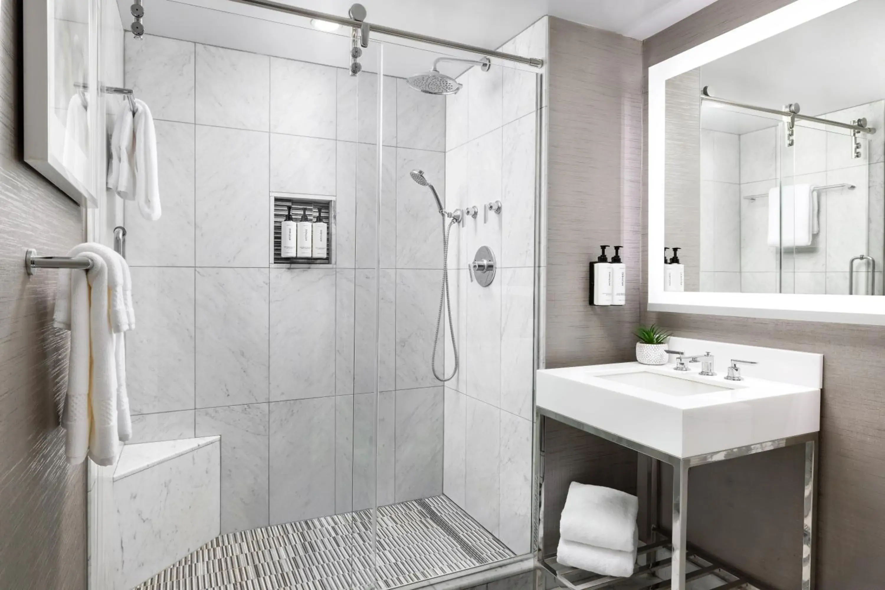 Bathroom in The Muse New York Bathroom in The Muse New York