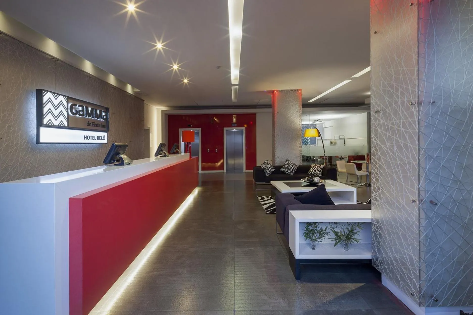 Lobby or reception in Gamma Morelia Belo