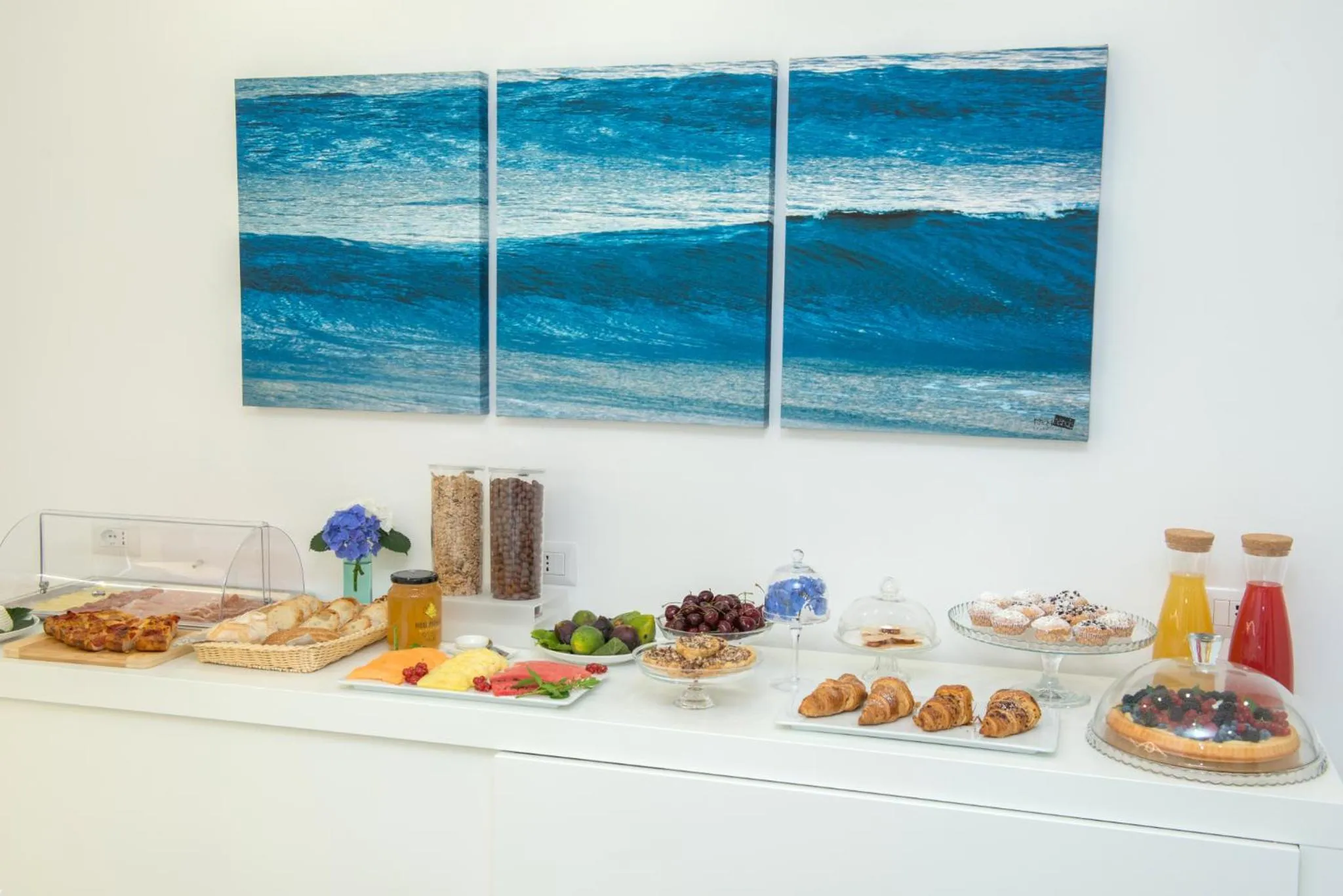 Buffet breakfast in A un passo dal mare