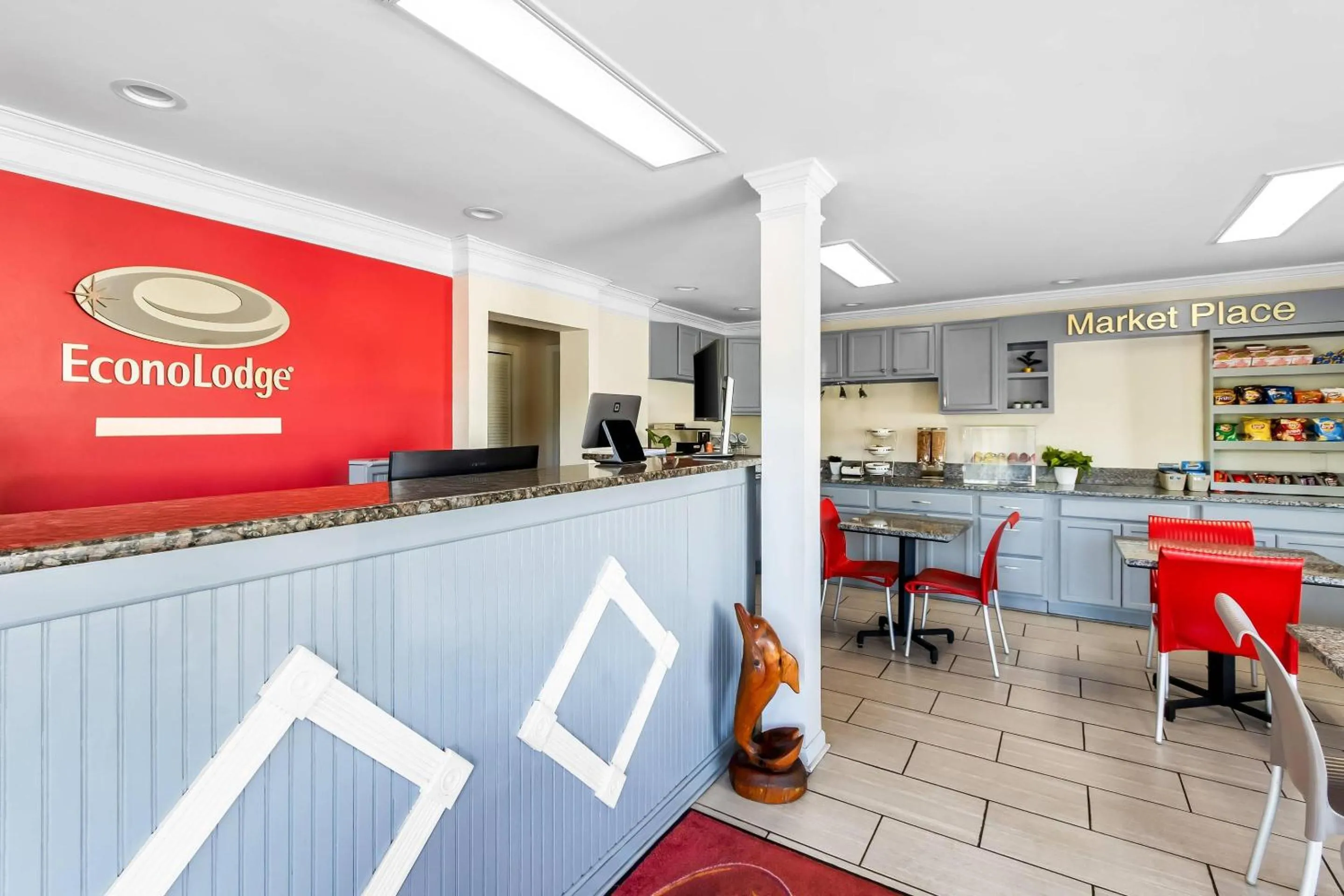 Lobby or reception in Econo Lodge